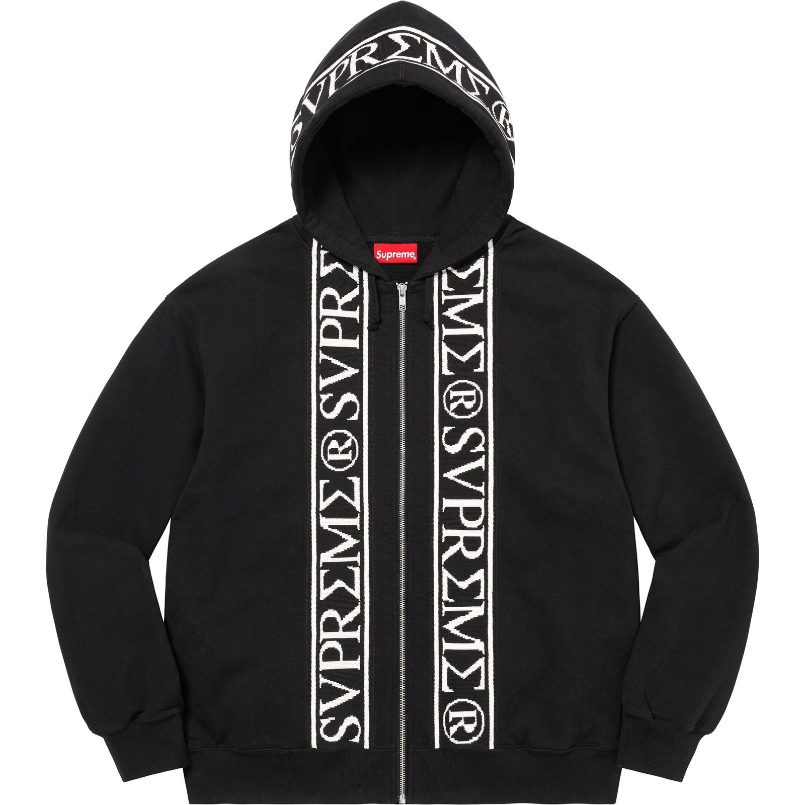 Roman Zip Up Hooded Sweatshirt