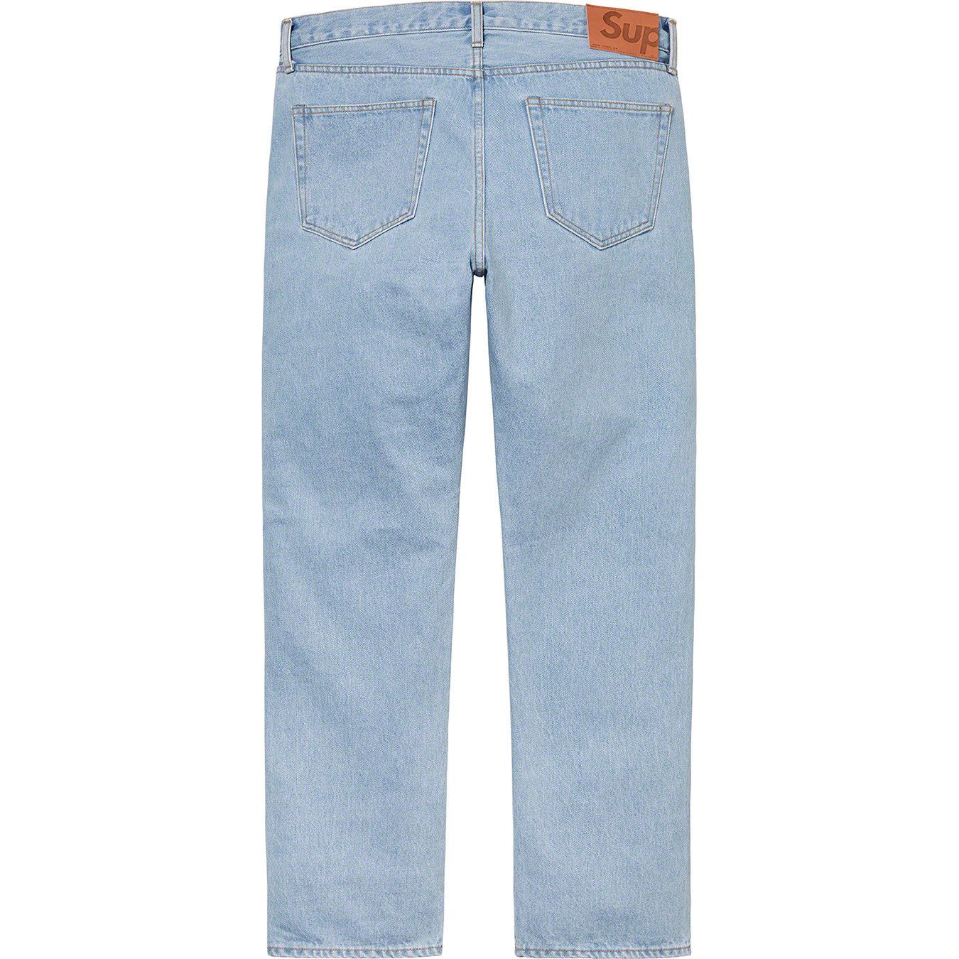 Stone Washed Slim Jean