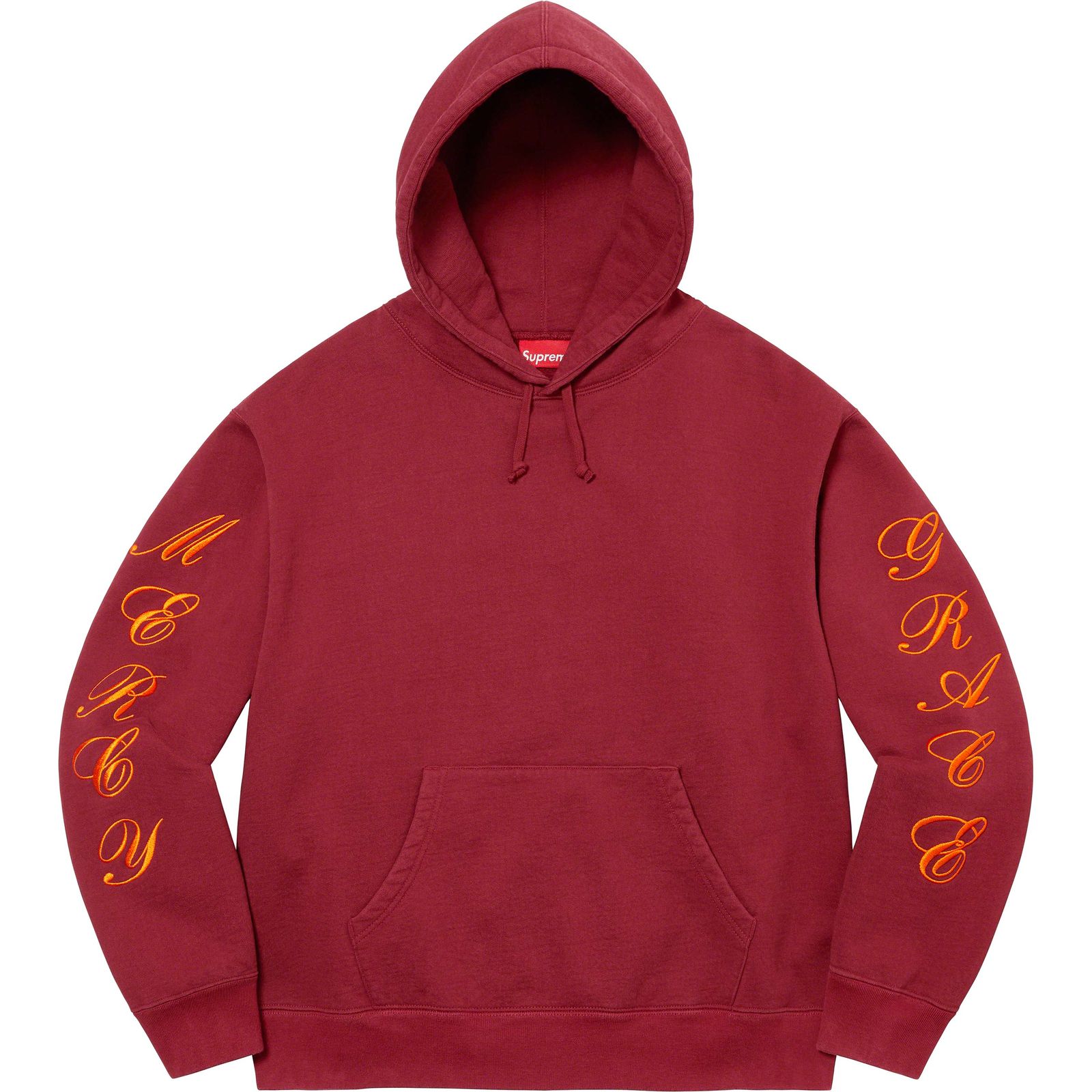 Patches Spiral Hooded Sweatshirt