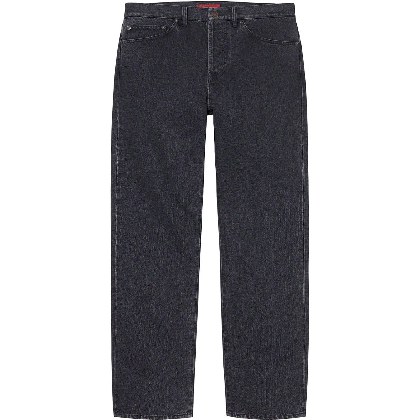 Stone Washed Black Slim Jean