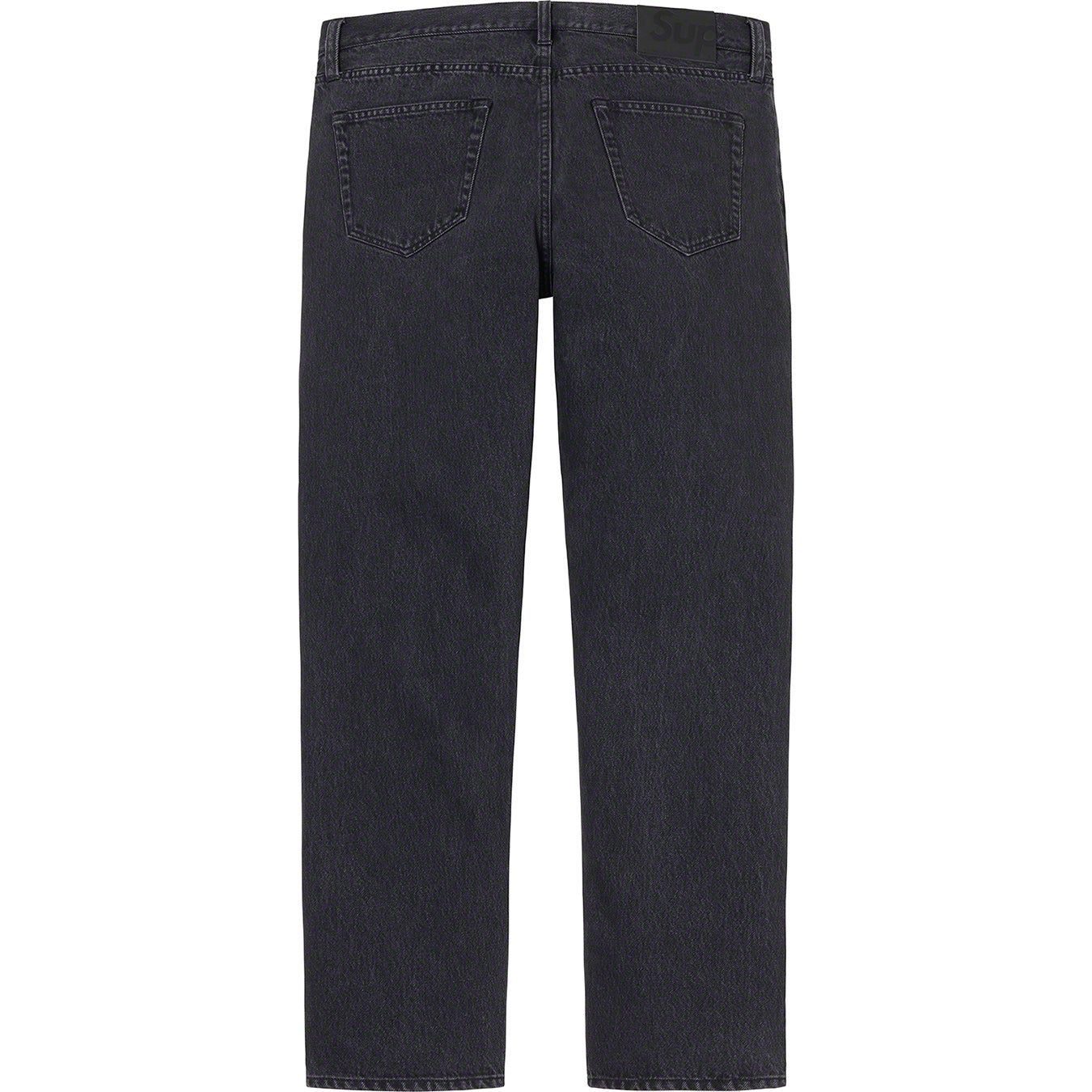 Stone Washed Black Slim Jean