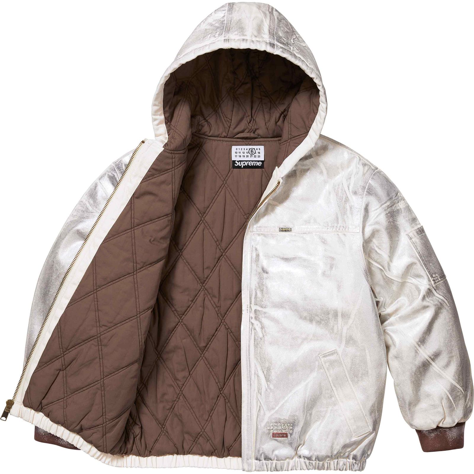 Supreme®/MM6 Maison Margiela Foil Hooded Work Jacket
