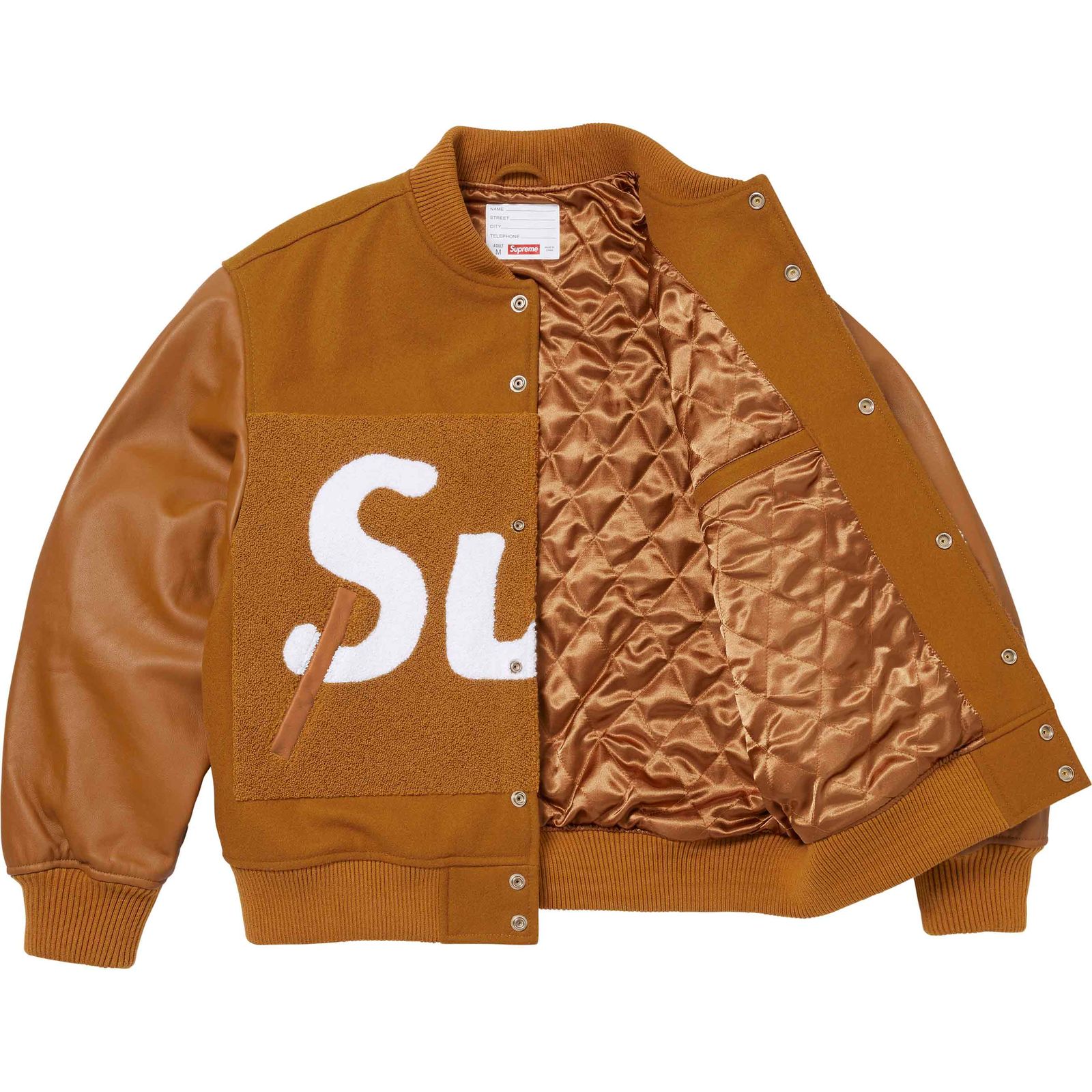 Big Logo Chenille Varsity Jacket