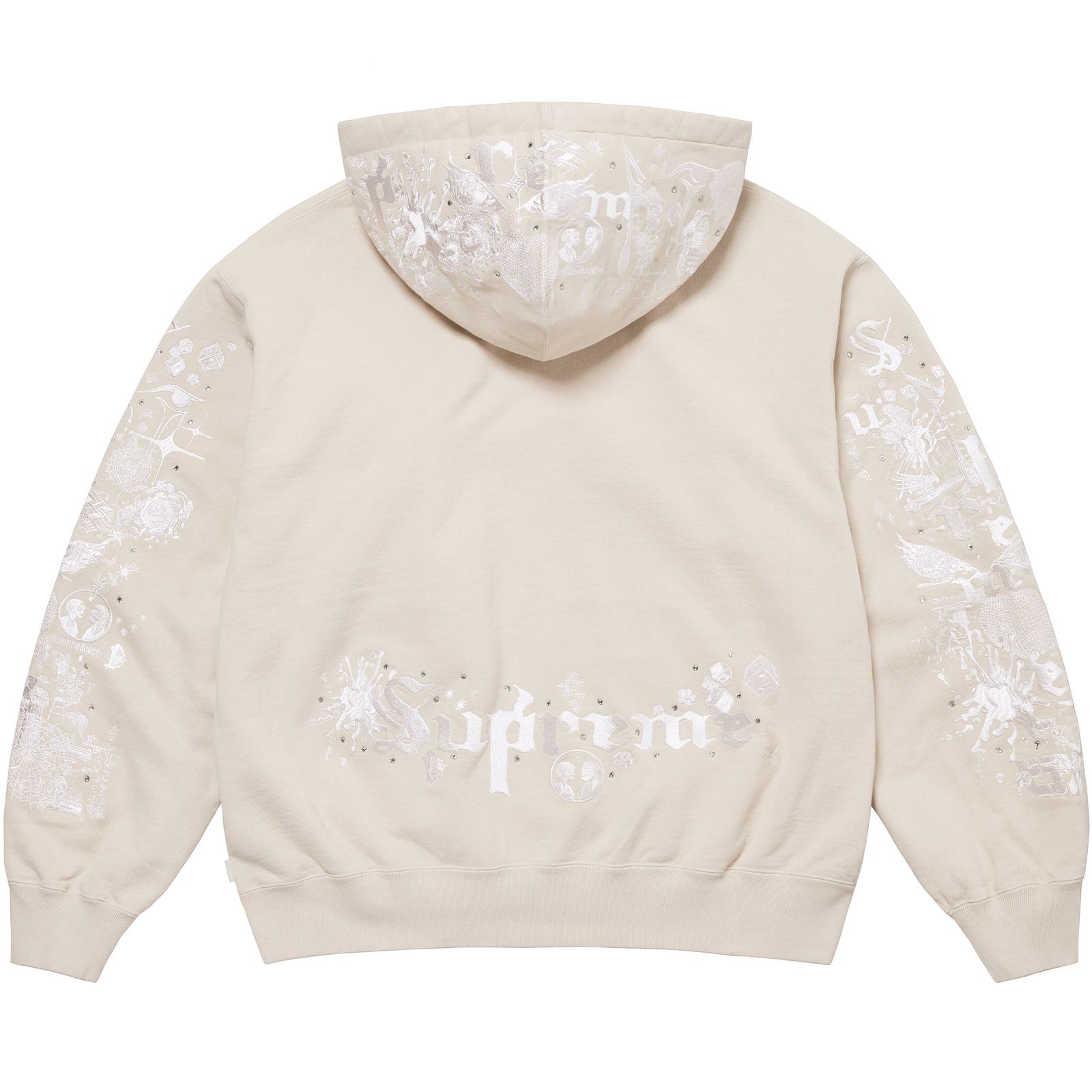 AOI Zip Up Hooded Sweatshirt