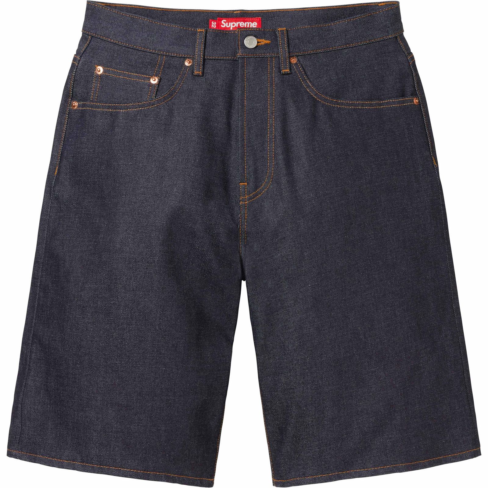 Rigid Baggy Selvedge Denim Short