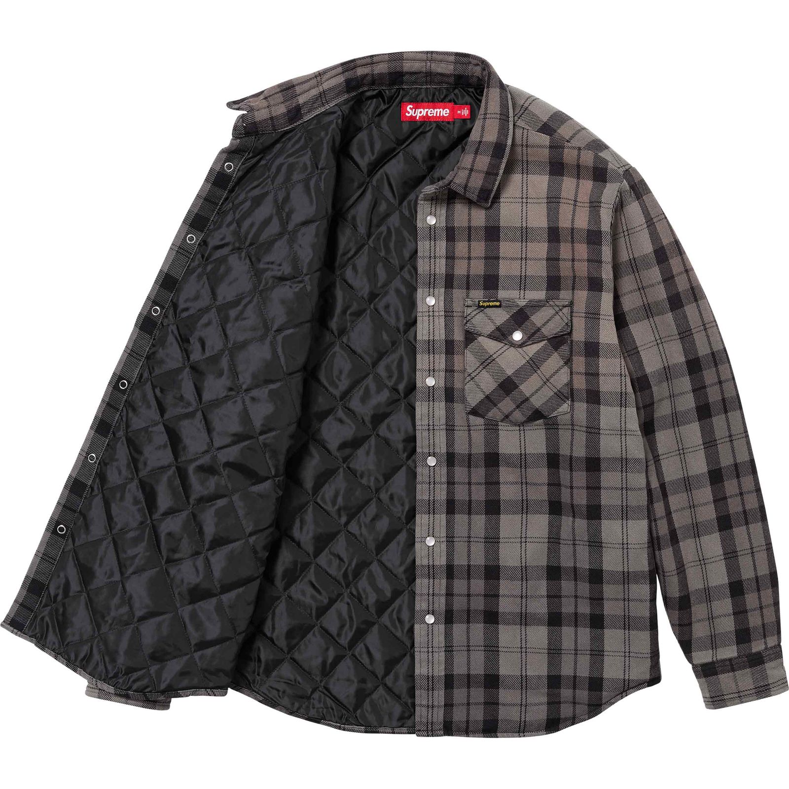 Quilted Flannel Snap Shirt