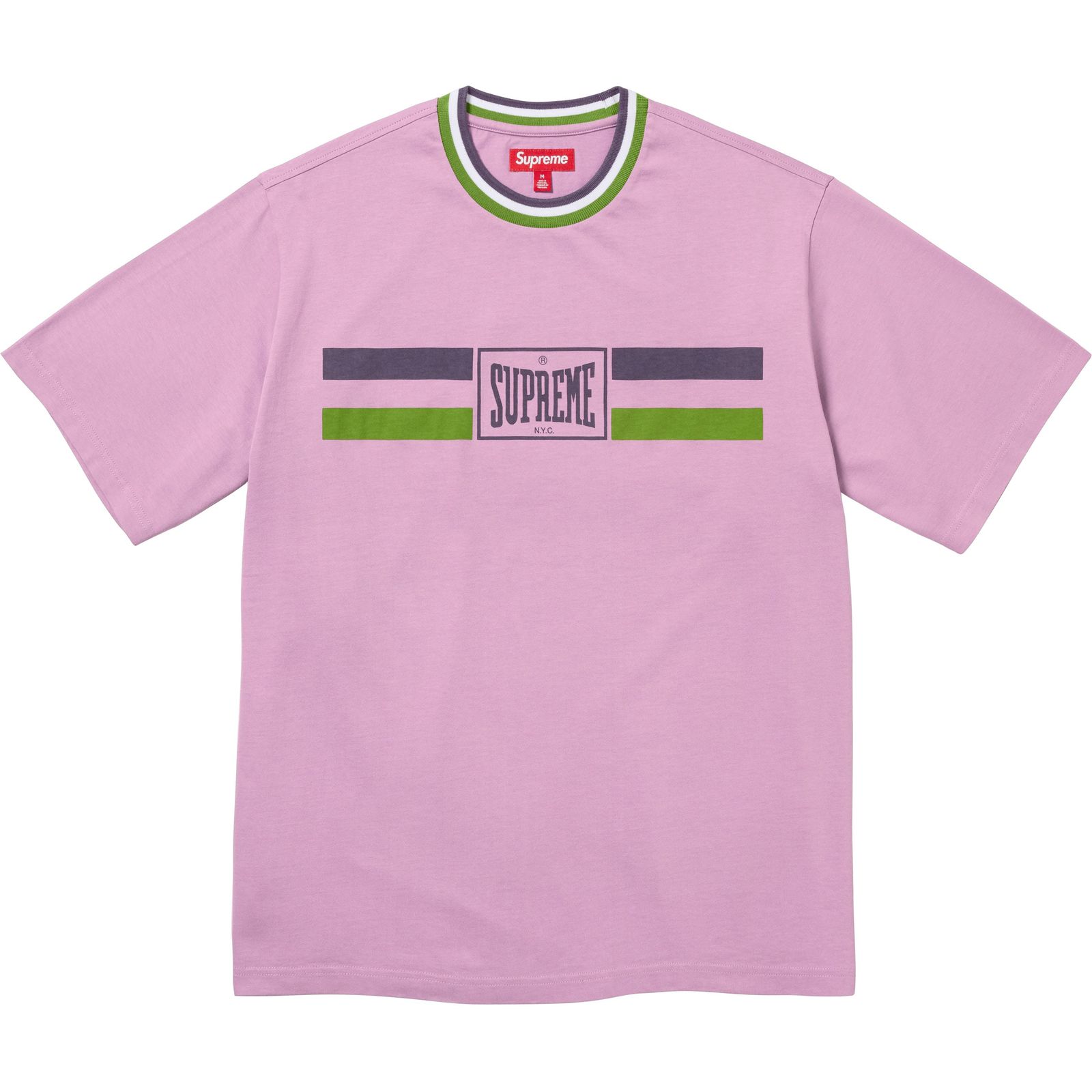 Warm Up Stripe S/S Top