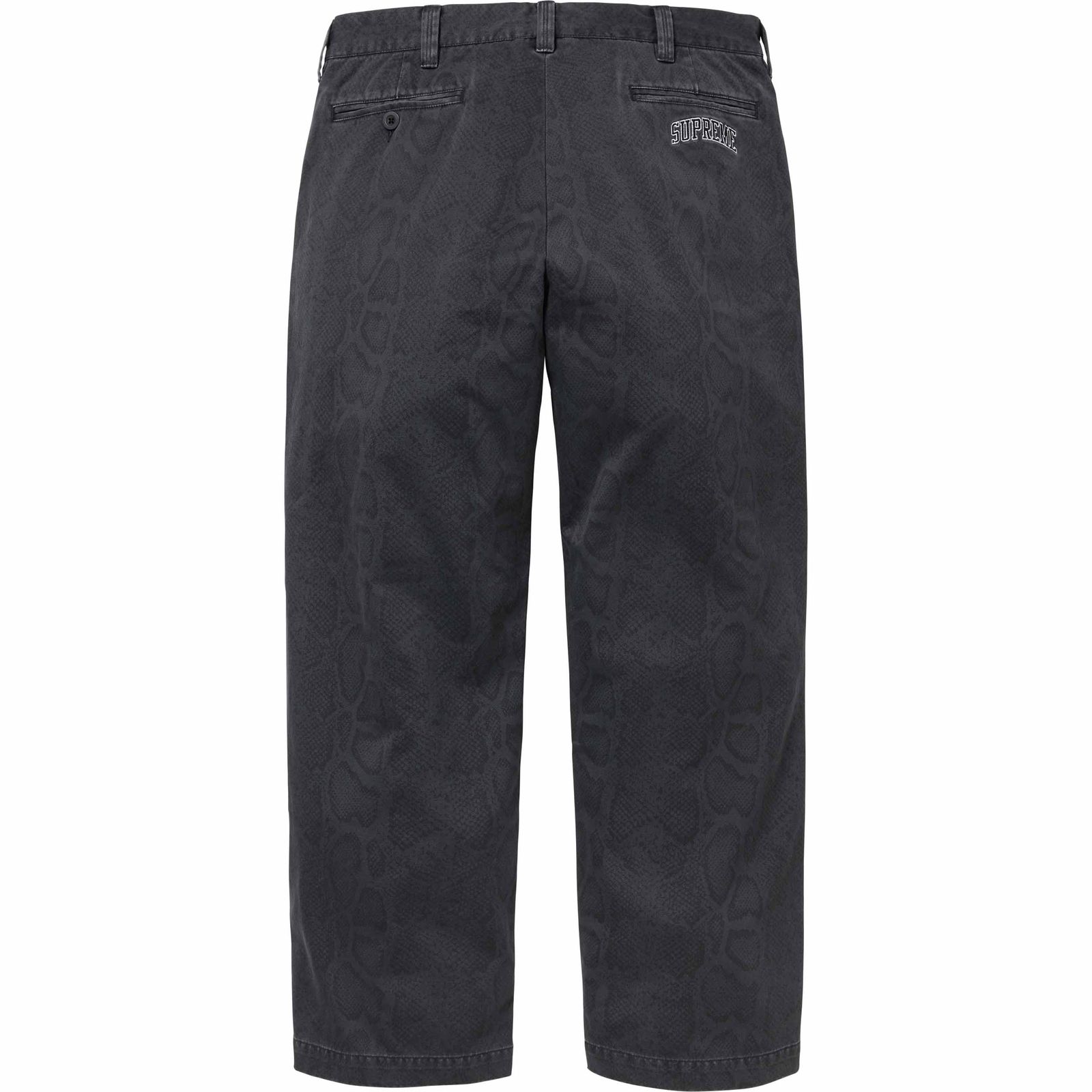 Snake Print Chino Pant