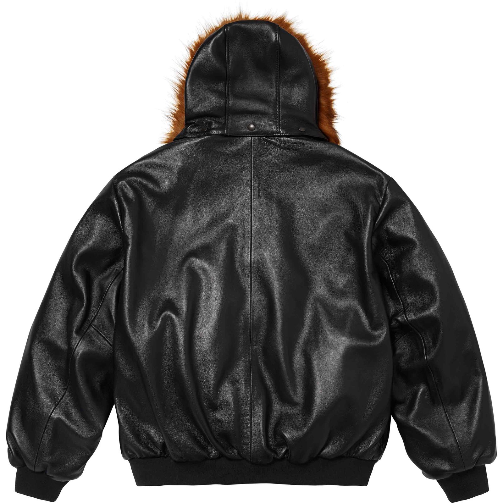 Supreme®/Schott® Hooded Leather Bomber Jacket