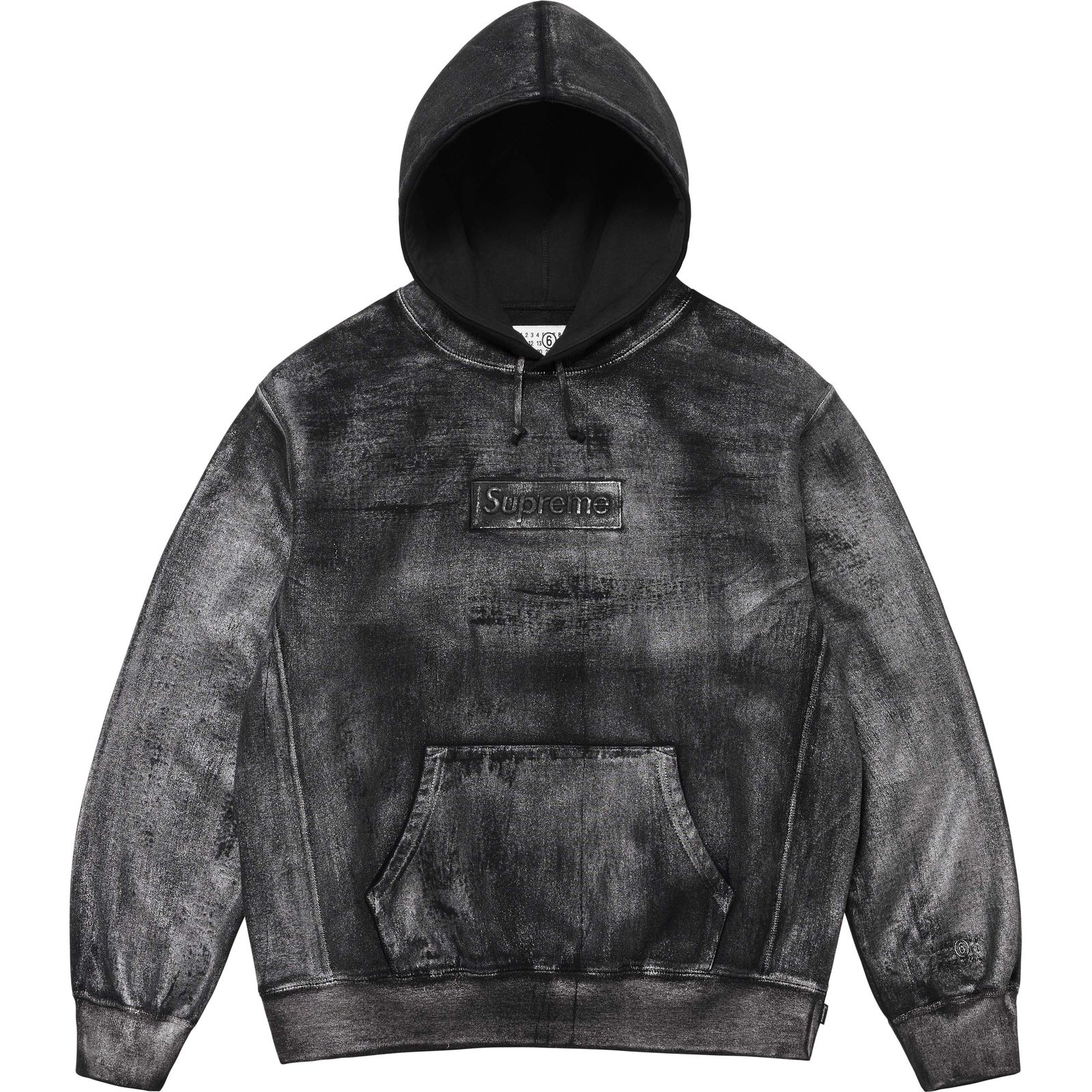 Supreme®/MM6 Maison Margiela Foil Box Logo Hooded Sweatshirt