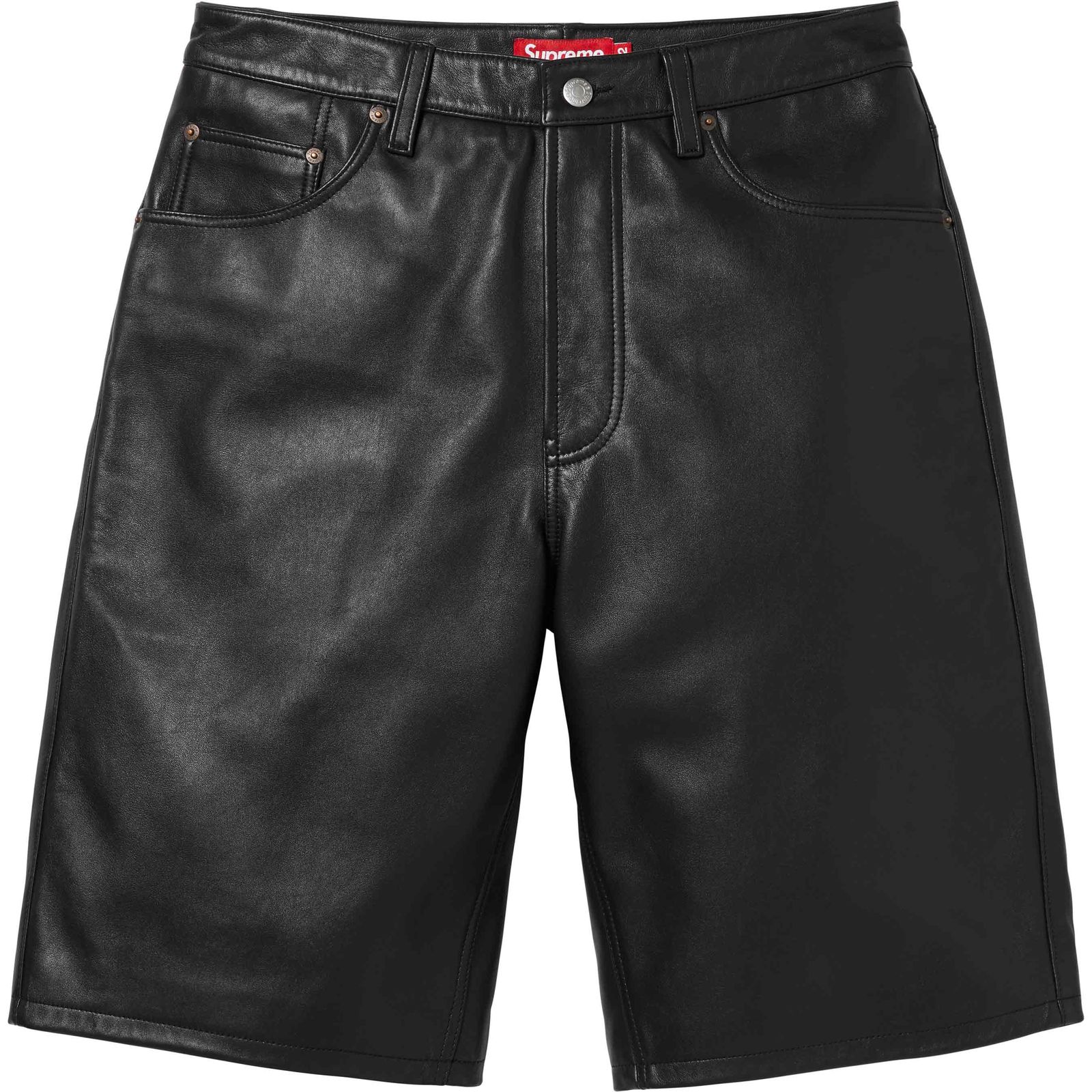 Baggy Leather Short