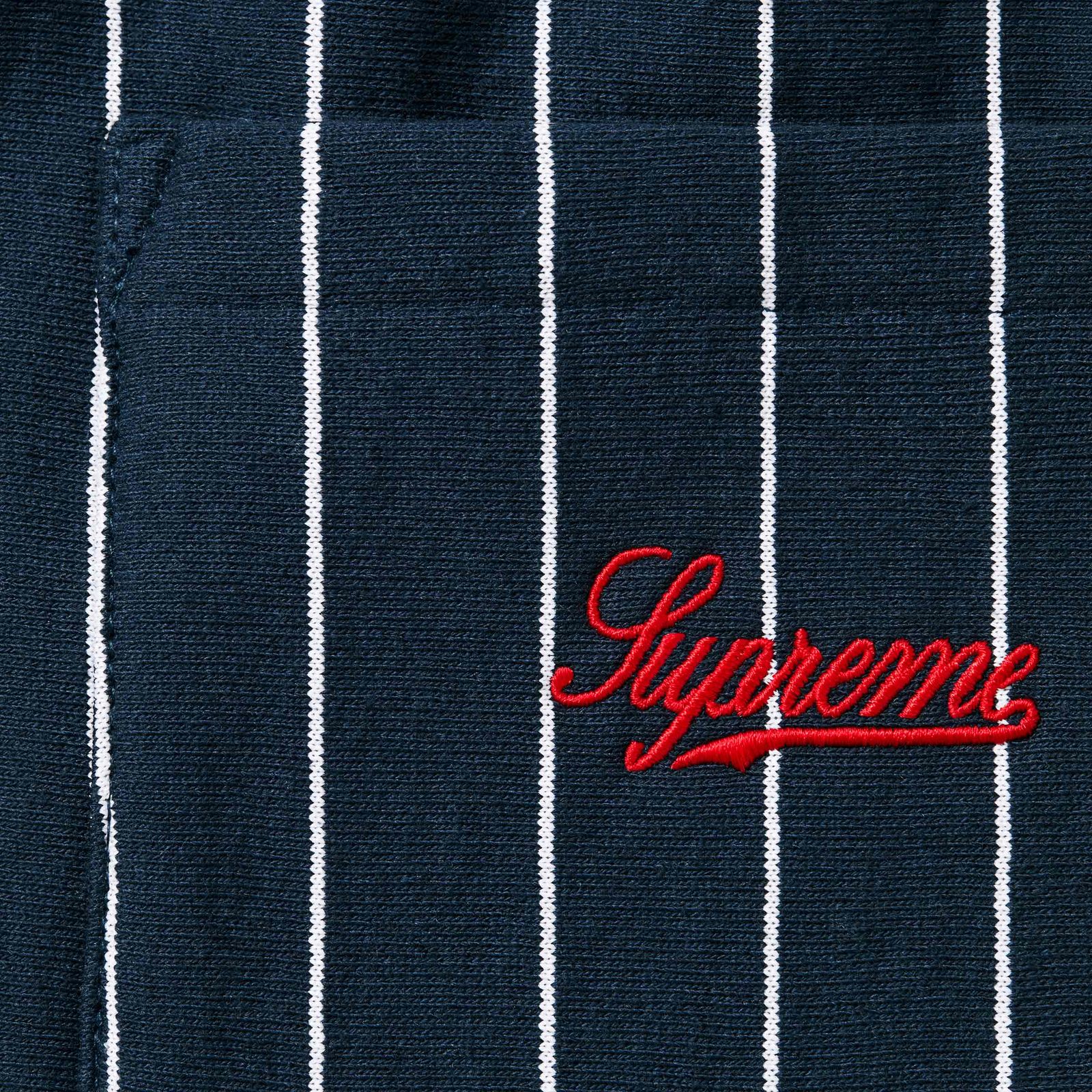 Pinstripe Sweatshort