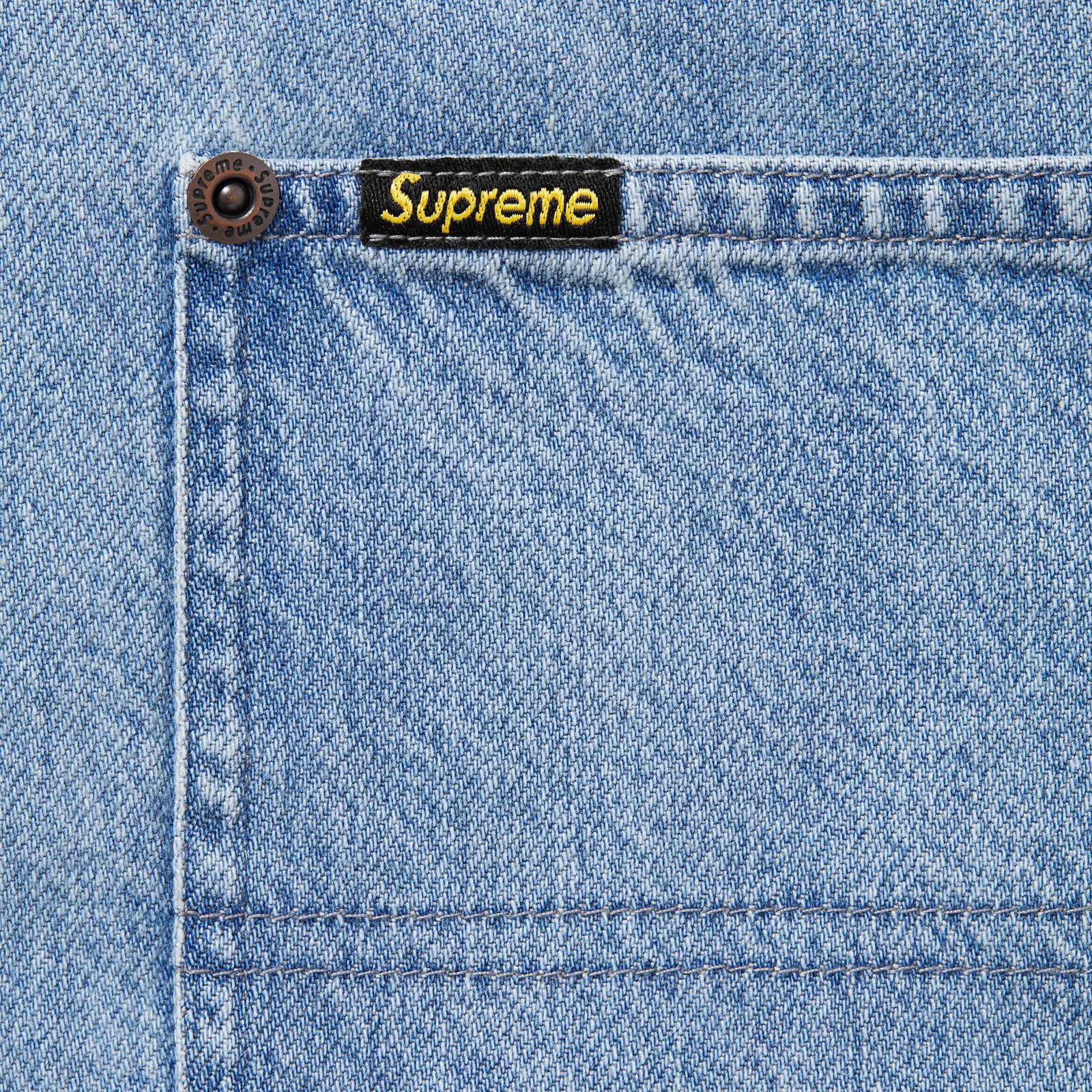 Loose Fit S/S Denim Painter Shirt