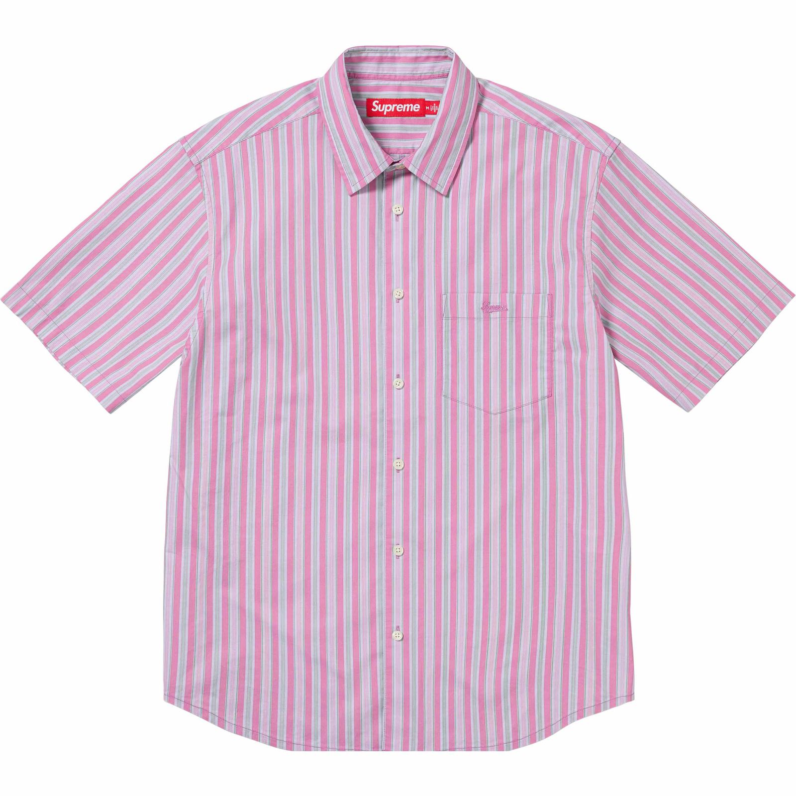 Loose Fit Multi Stripe S/S Shirt