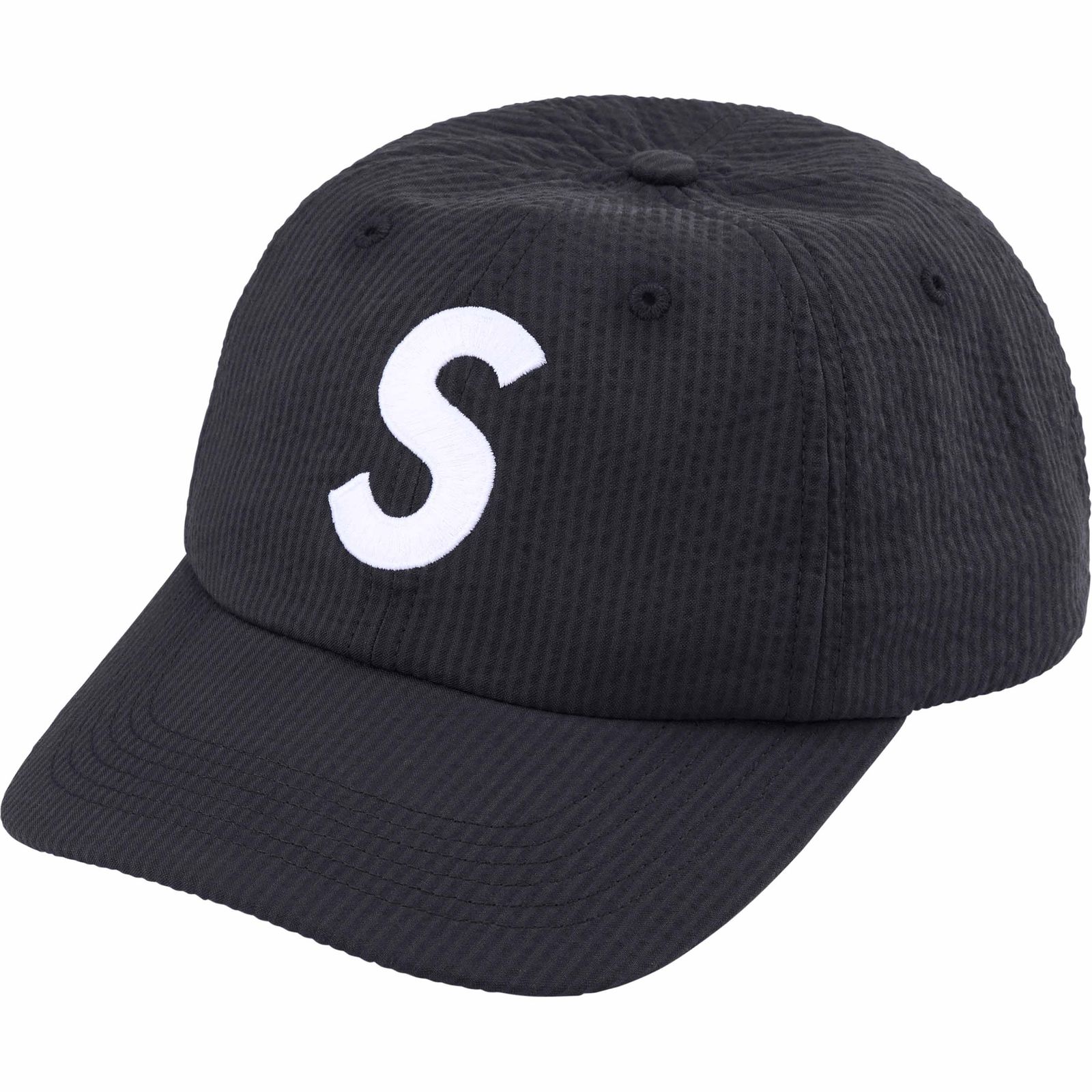 Seersucker S Logo 6-Panel