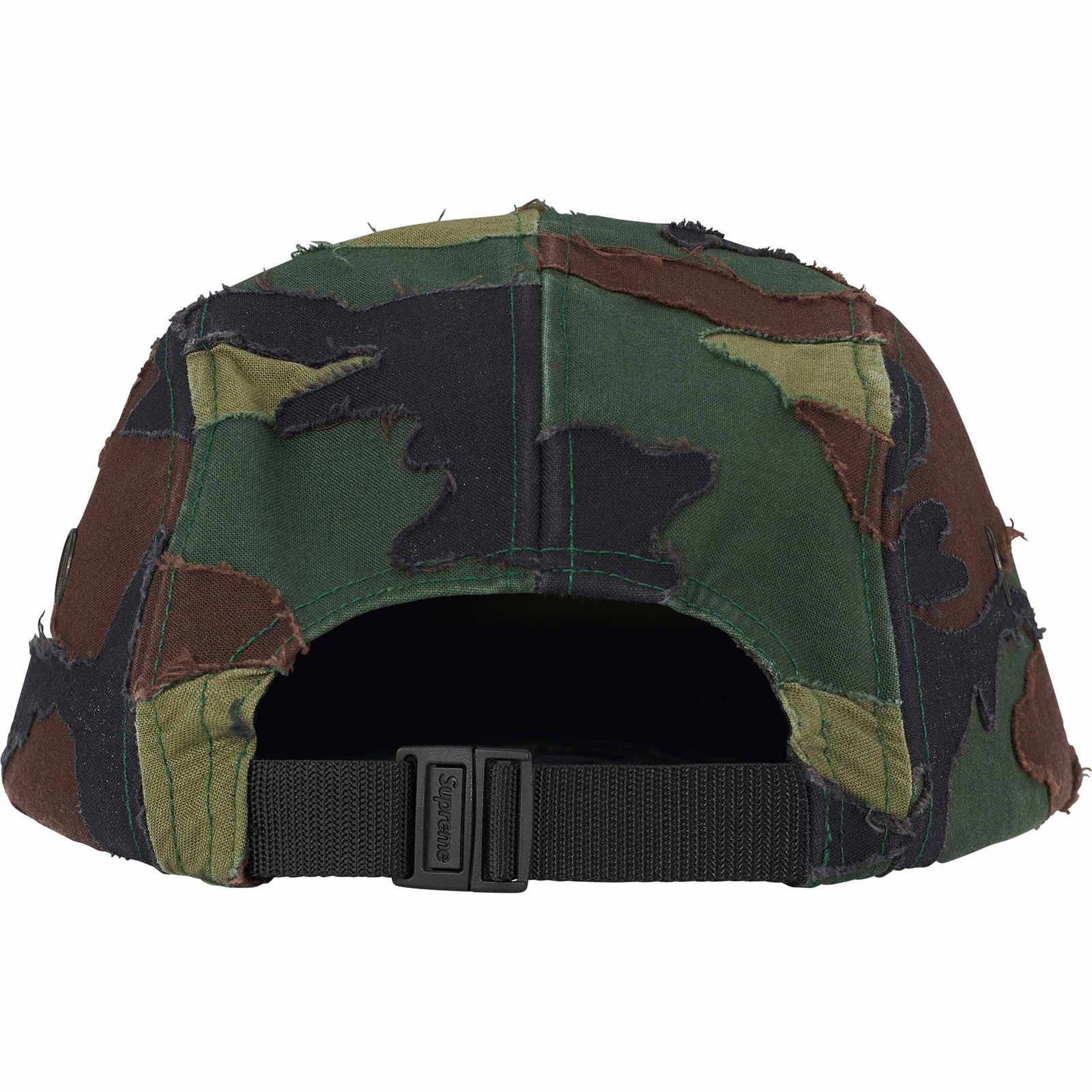 Layered Camo Camp Cap