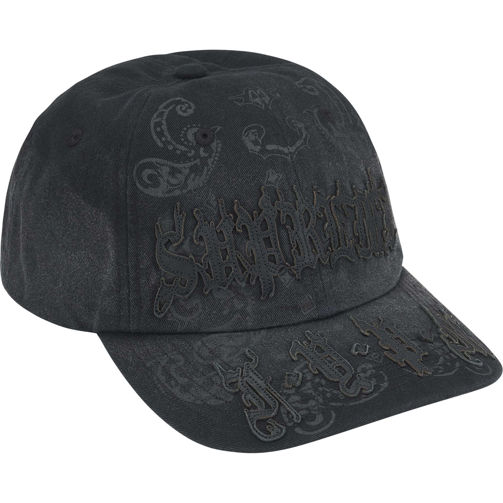 Leather Appliqué 6-Panel