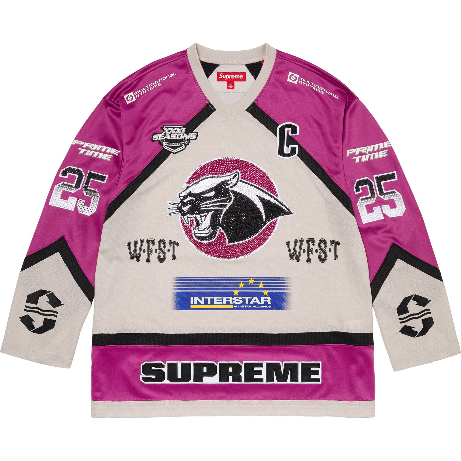 Rhinestone Hockey Jersey