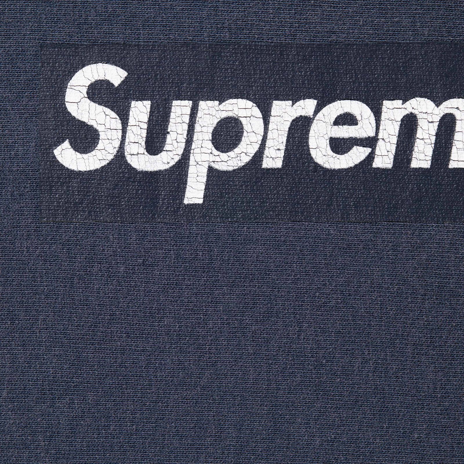 Washed Box Logo Crewneck