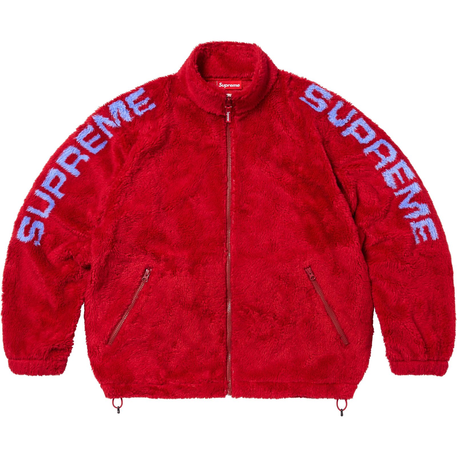 Shoulder Logo Fleece Jacket
