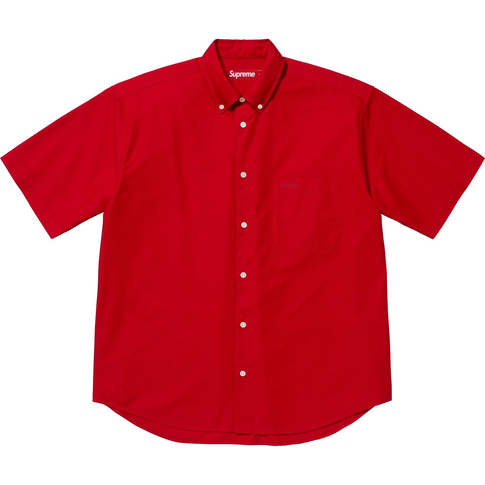 Loose Fit Oxford S/S Shirt