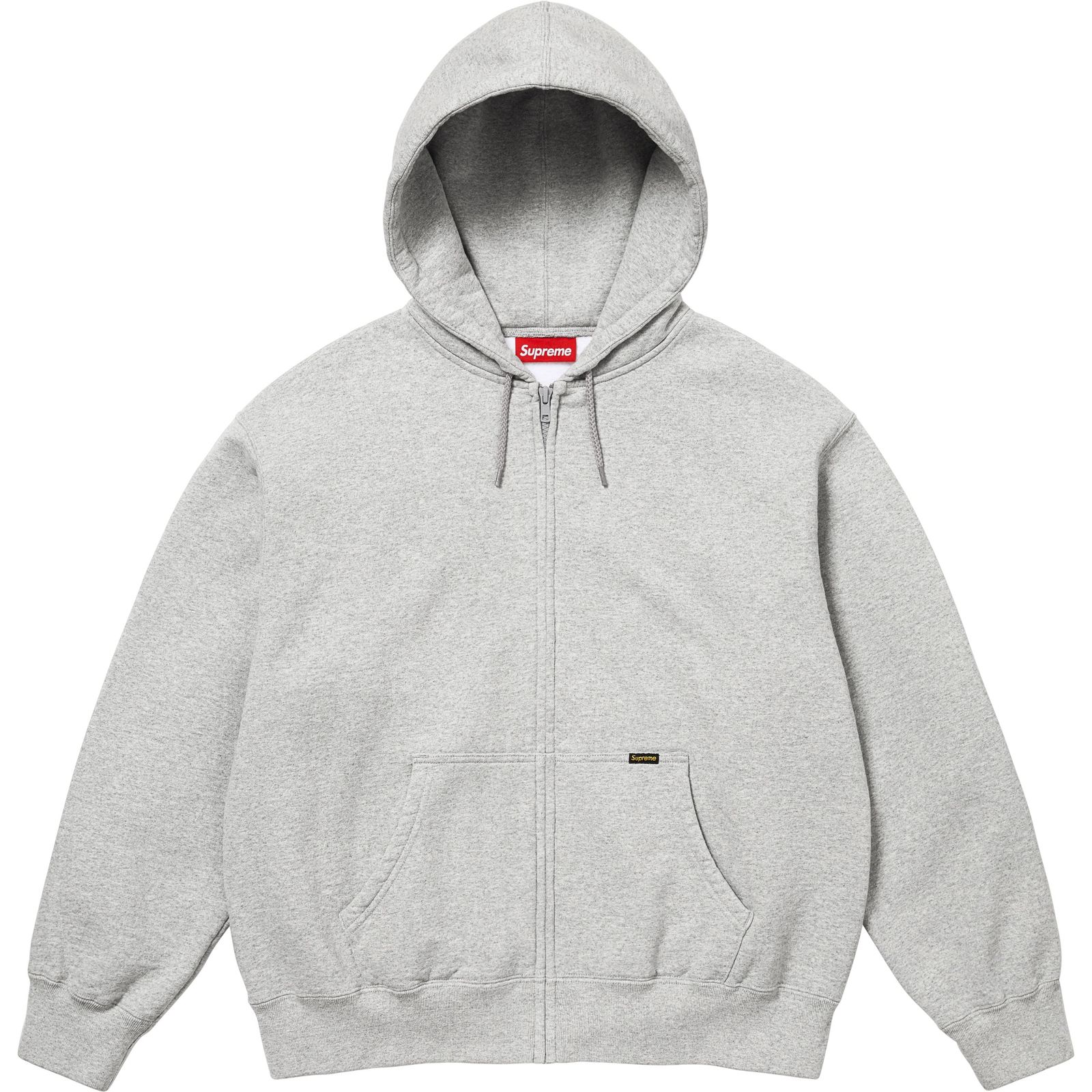 Work Zip Up Hooded Sweatshirt