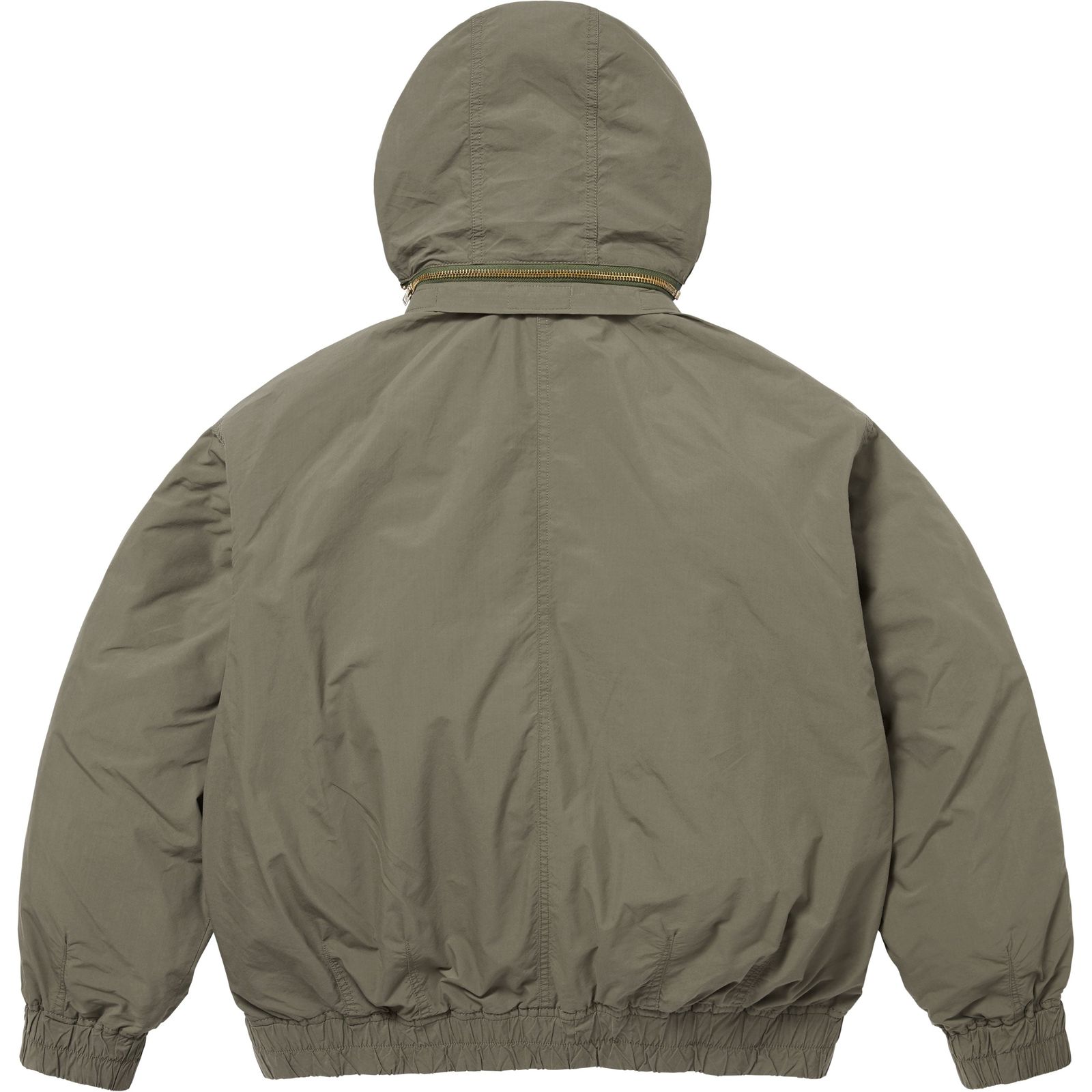 Leather Collar Utility Jacket