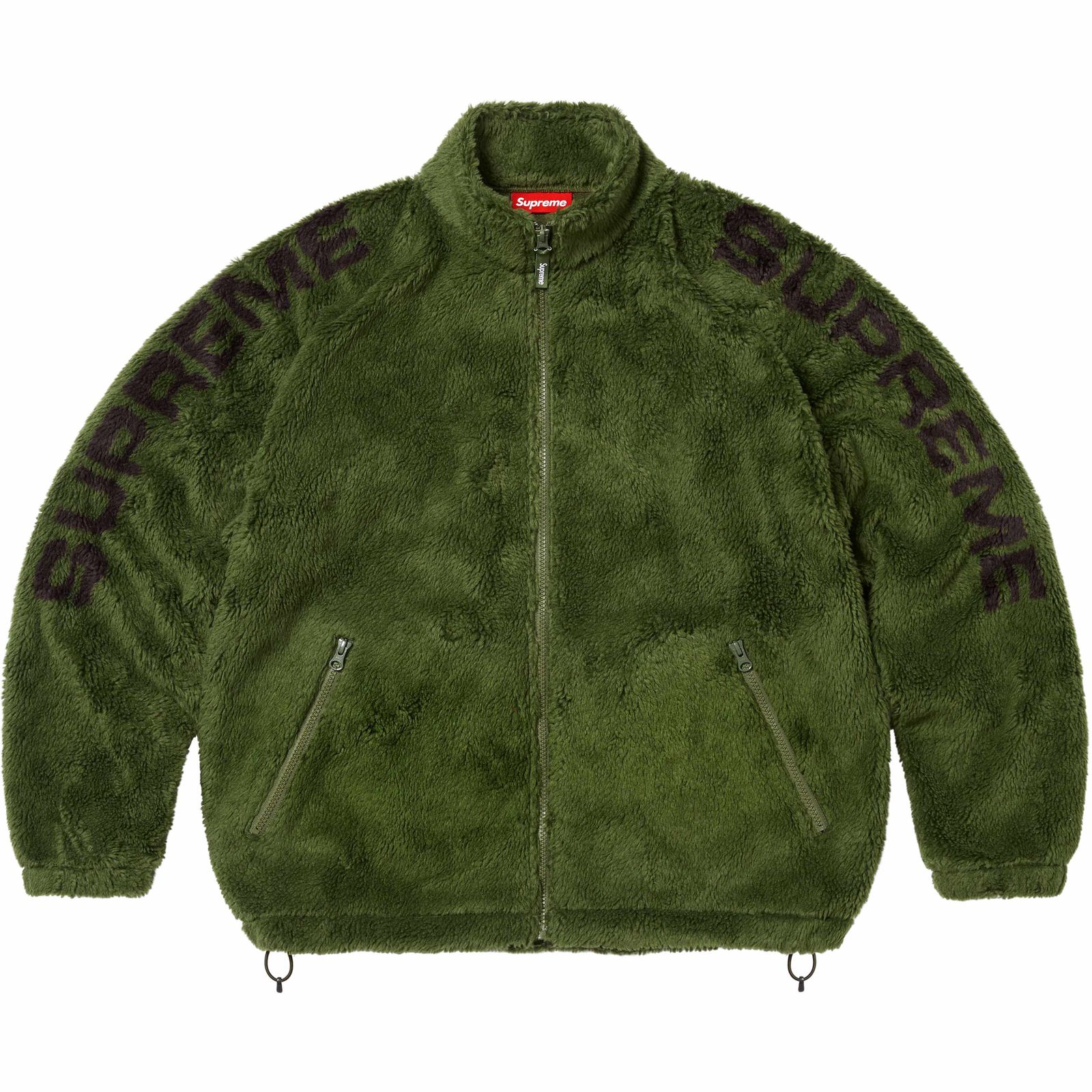 Shoulder Logo Fleece Jacket