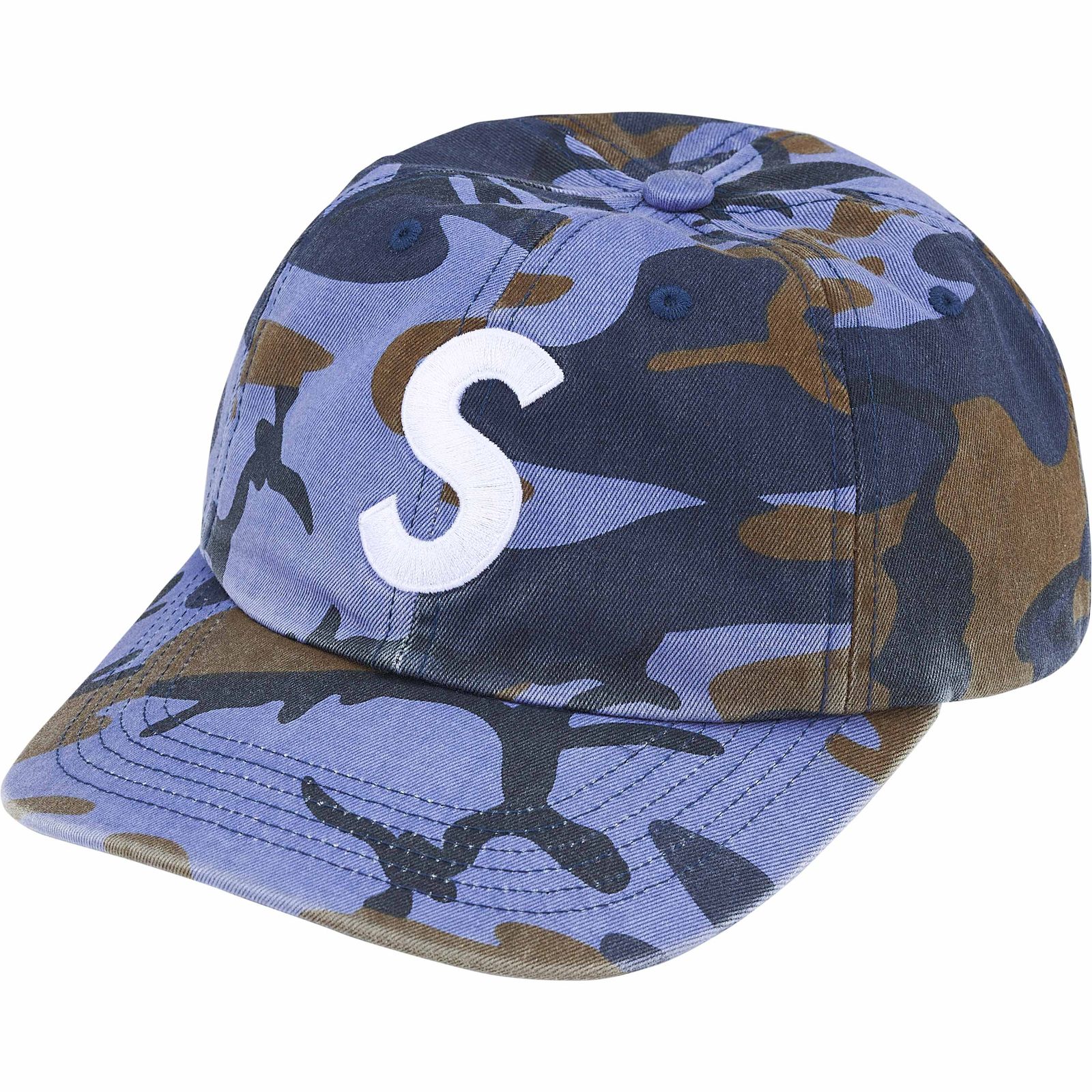 Pigment Coated S Logo 6-Panel