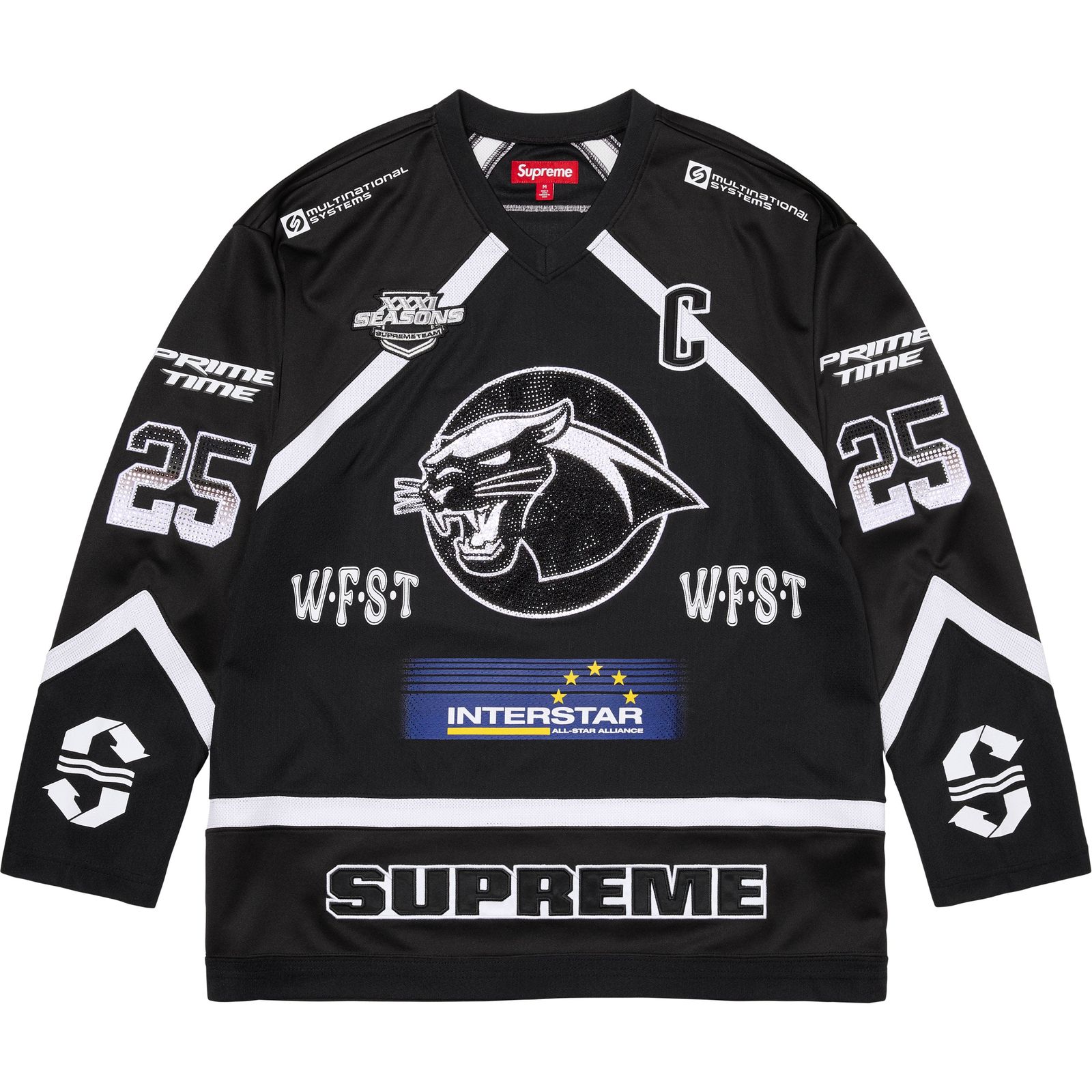 Rhinestone Hockey Jersey