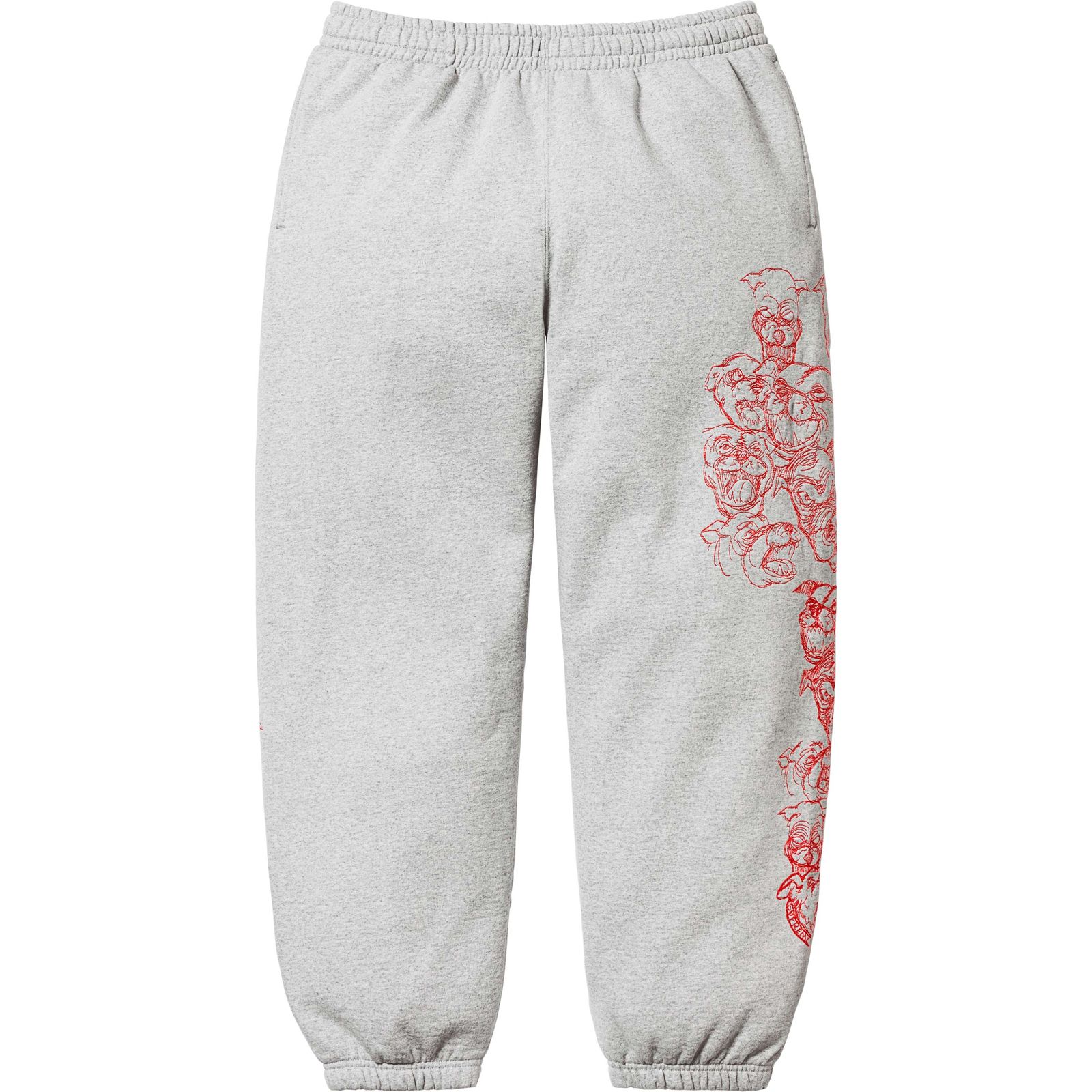 Pitbulls Embroidered Sweatpant