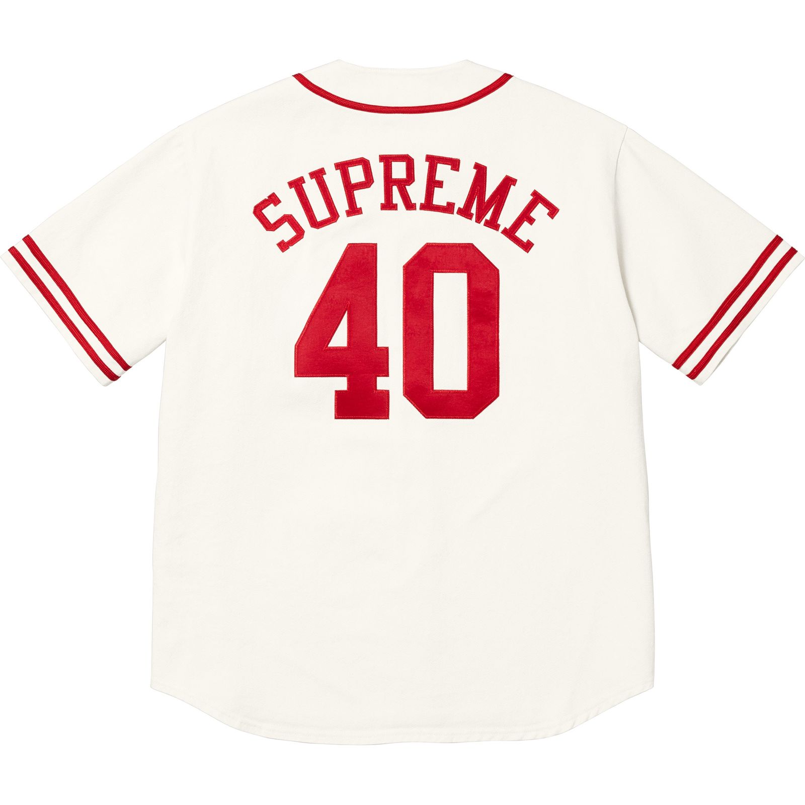 Supreme/40 Acres Twill Baseball Jersey