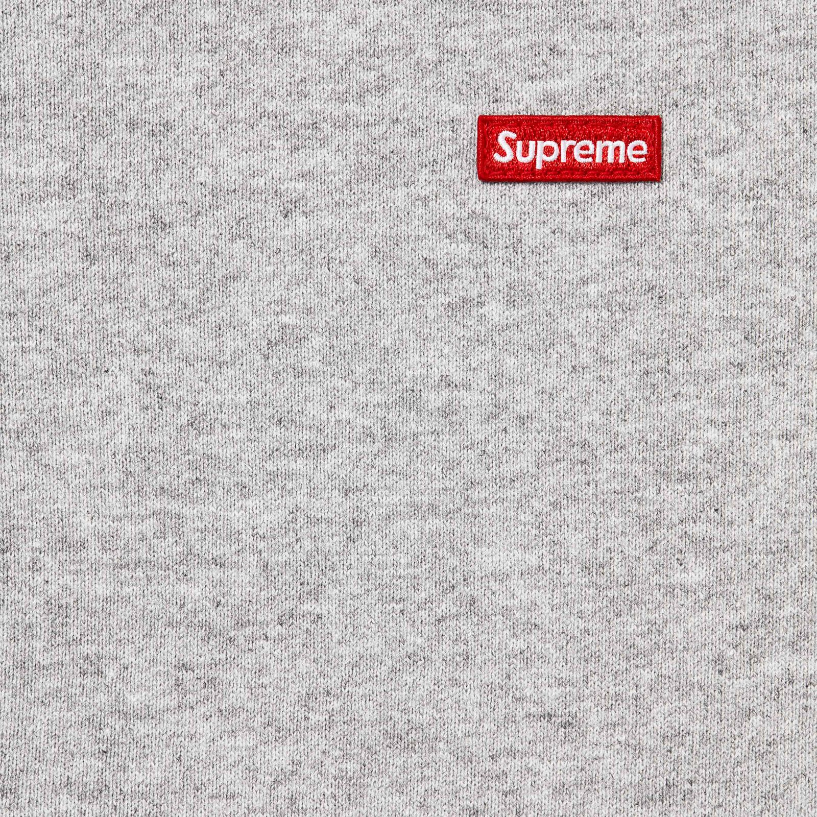 Small Box Zip Up Hooded Sweatshirt