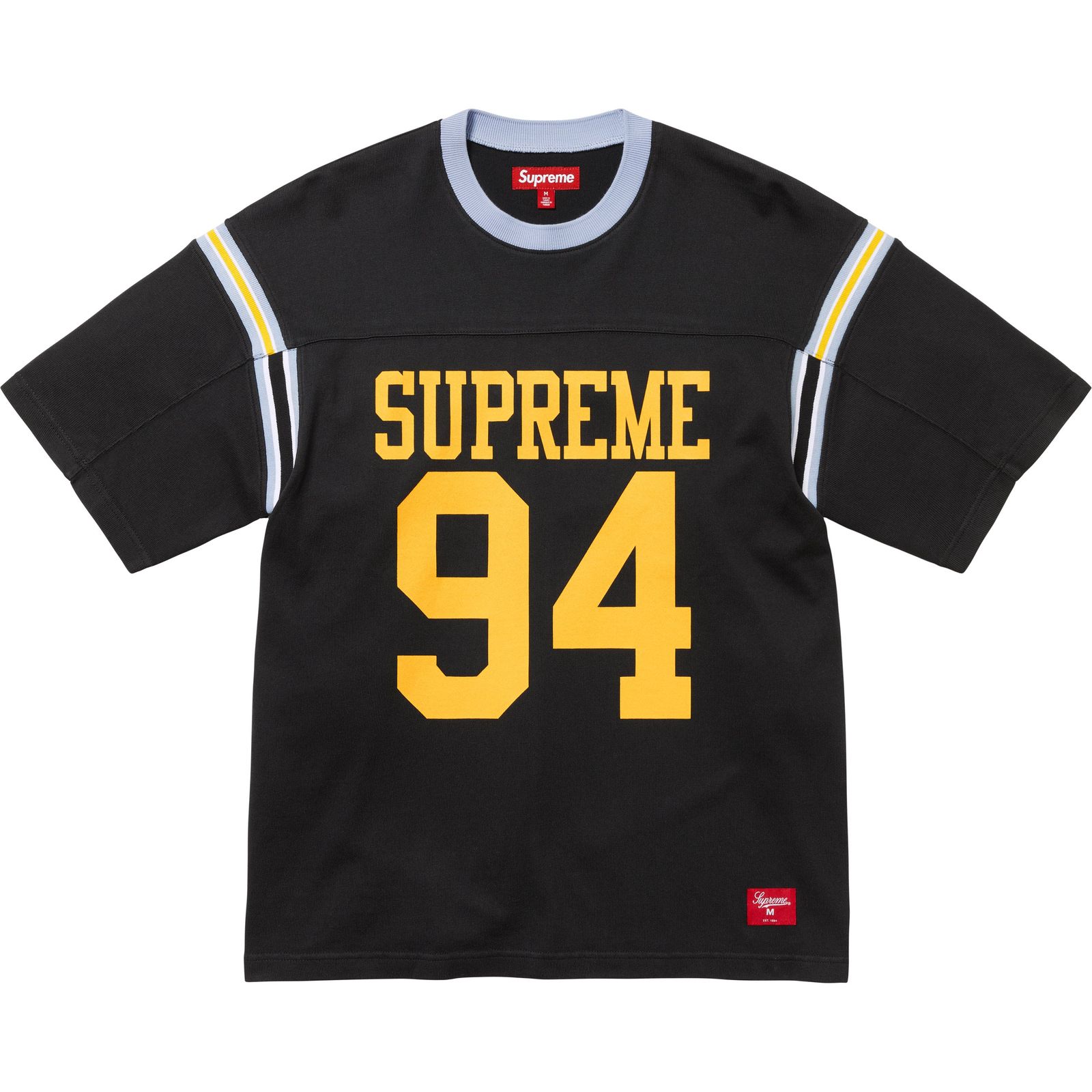 Split S/S Football Top