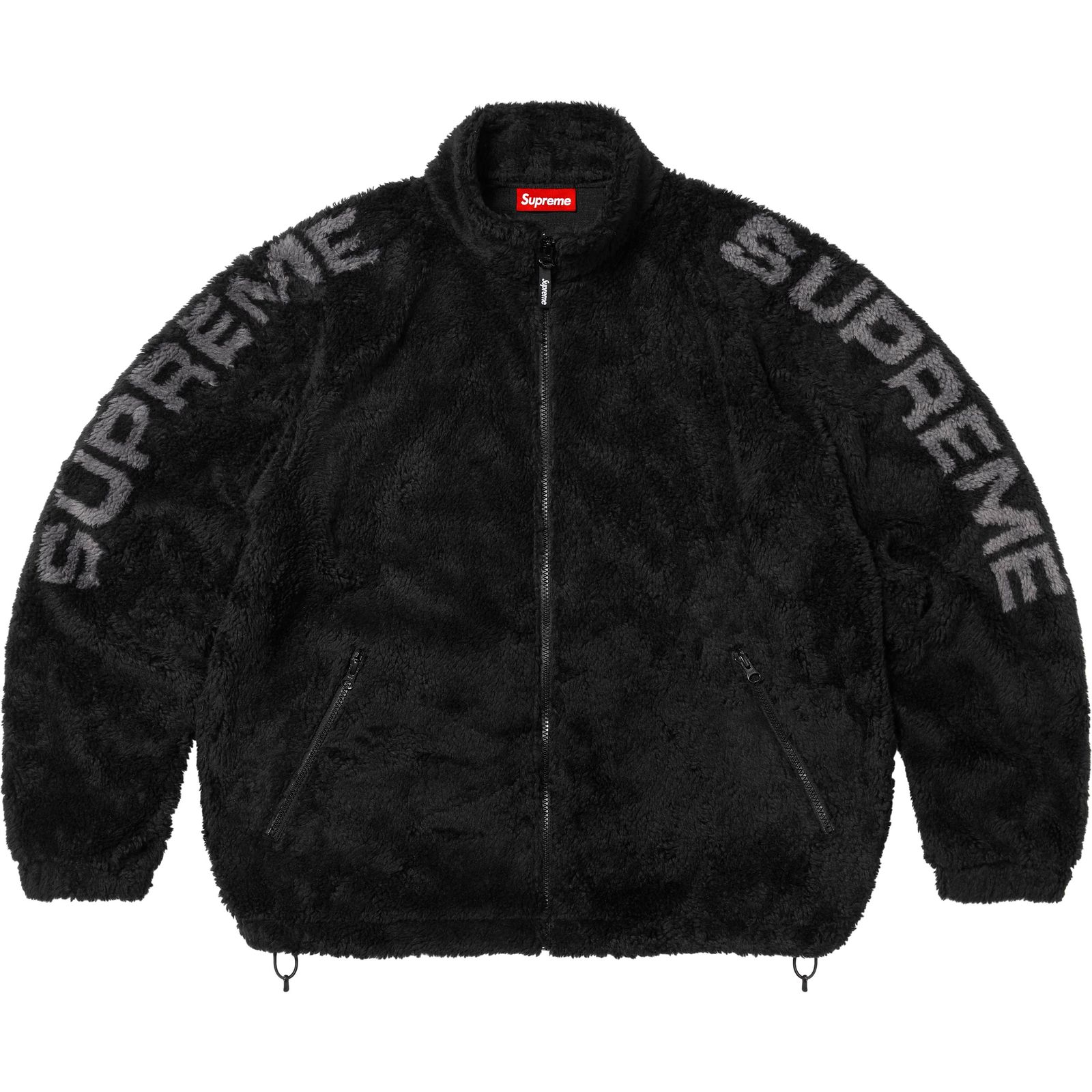 Shoulder Logo Fleece Jacket