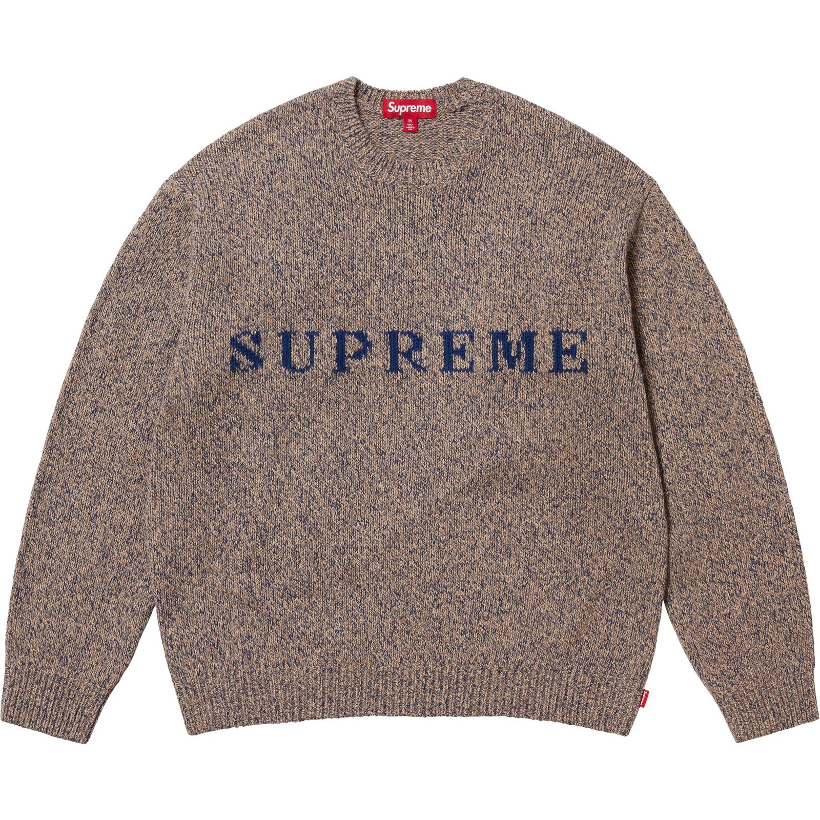 Contrast Logo Sweater