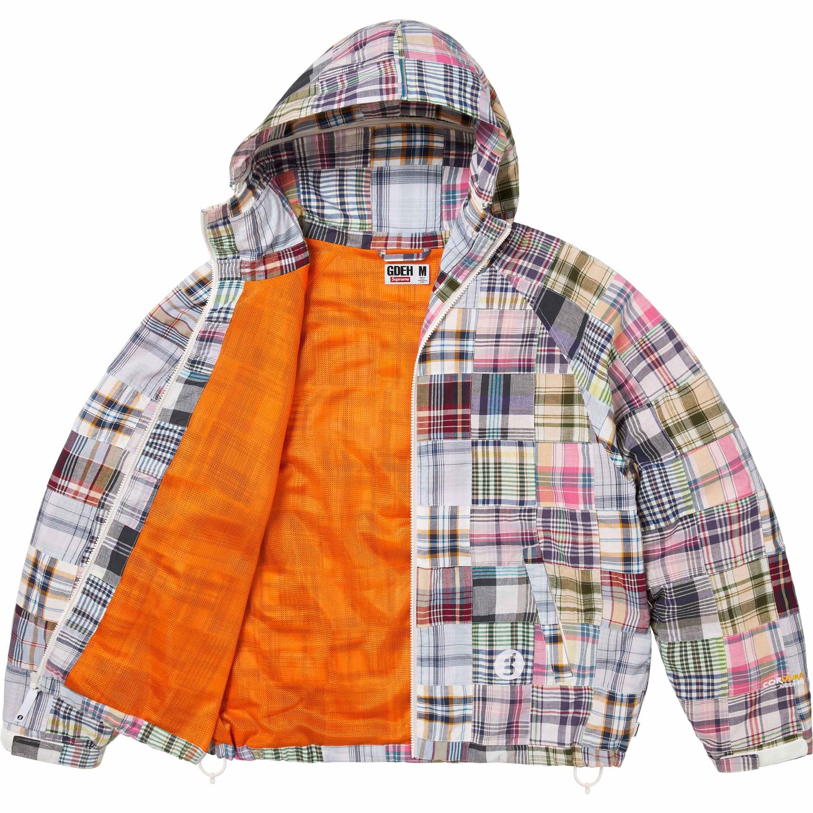 Supreme®/GOODENOUGH Patchwork Madras Hooded Jacket