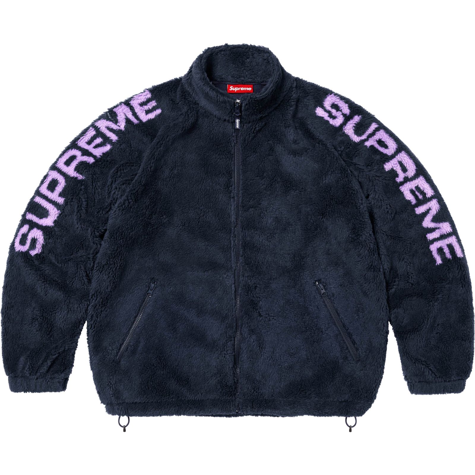 Shoulder Logo Fleece Jacket
