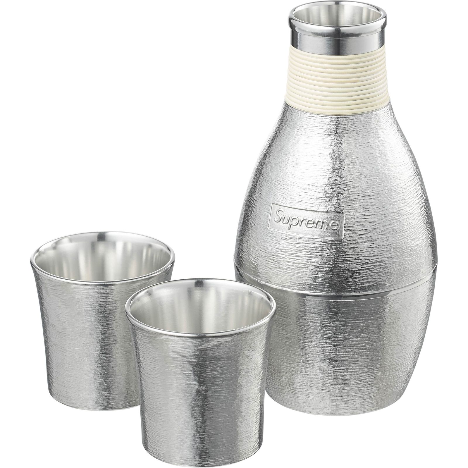 Tin Sake Set