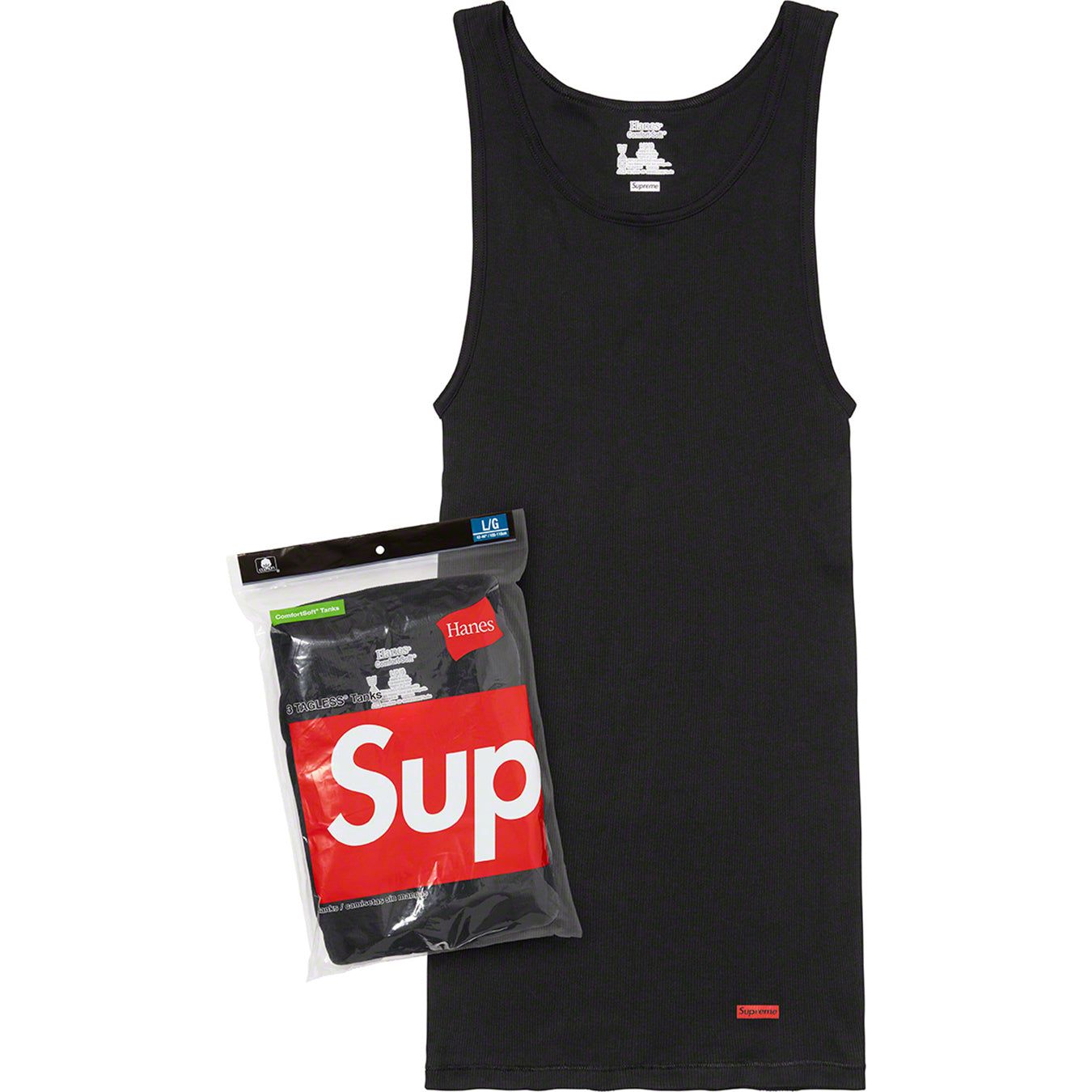 Supreme®/Hanes® Tagless Tank Tops (3 Pack)