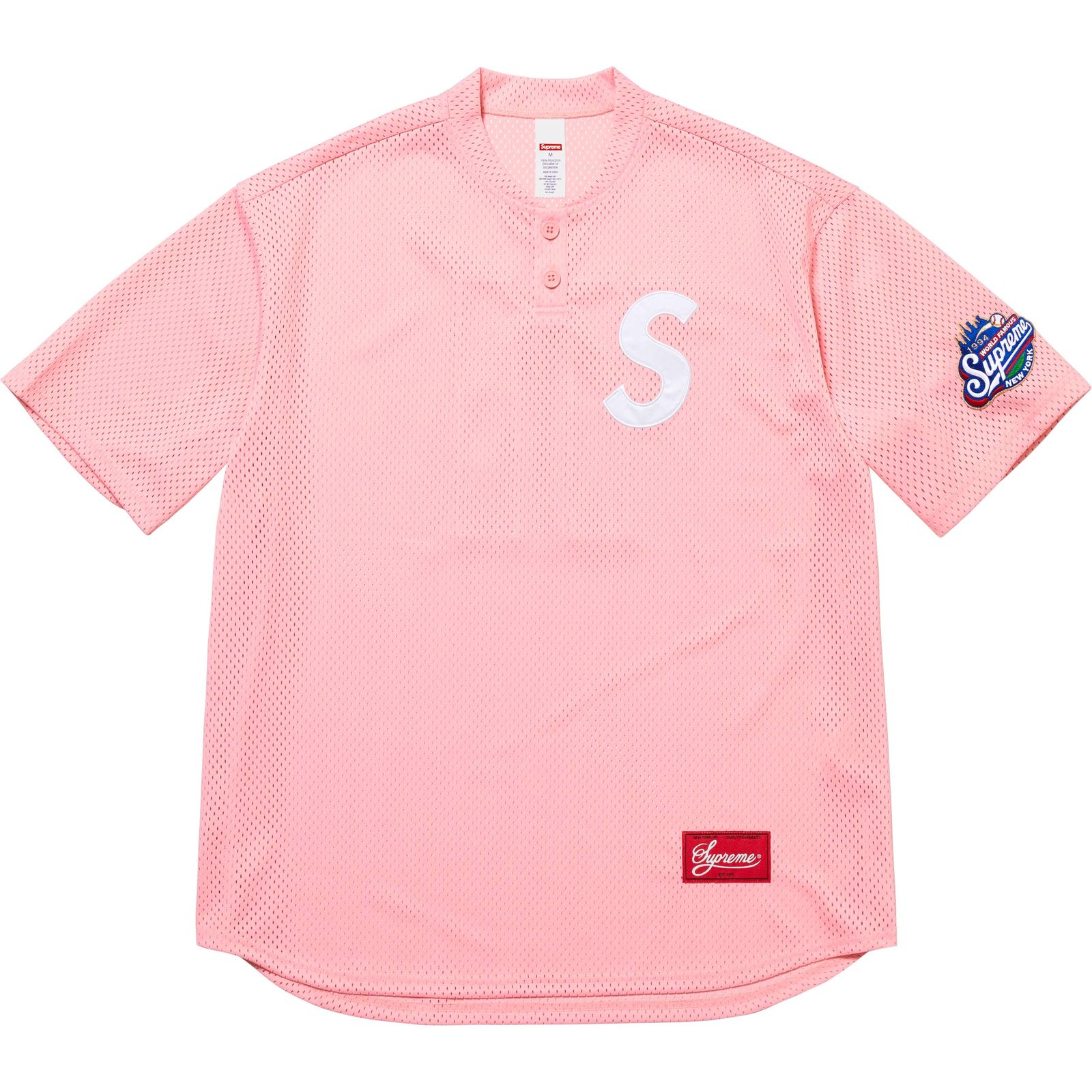 S Logo Baseball Henley