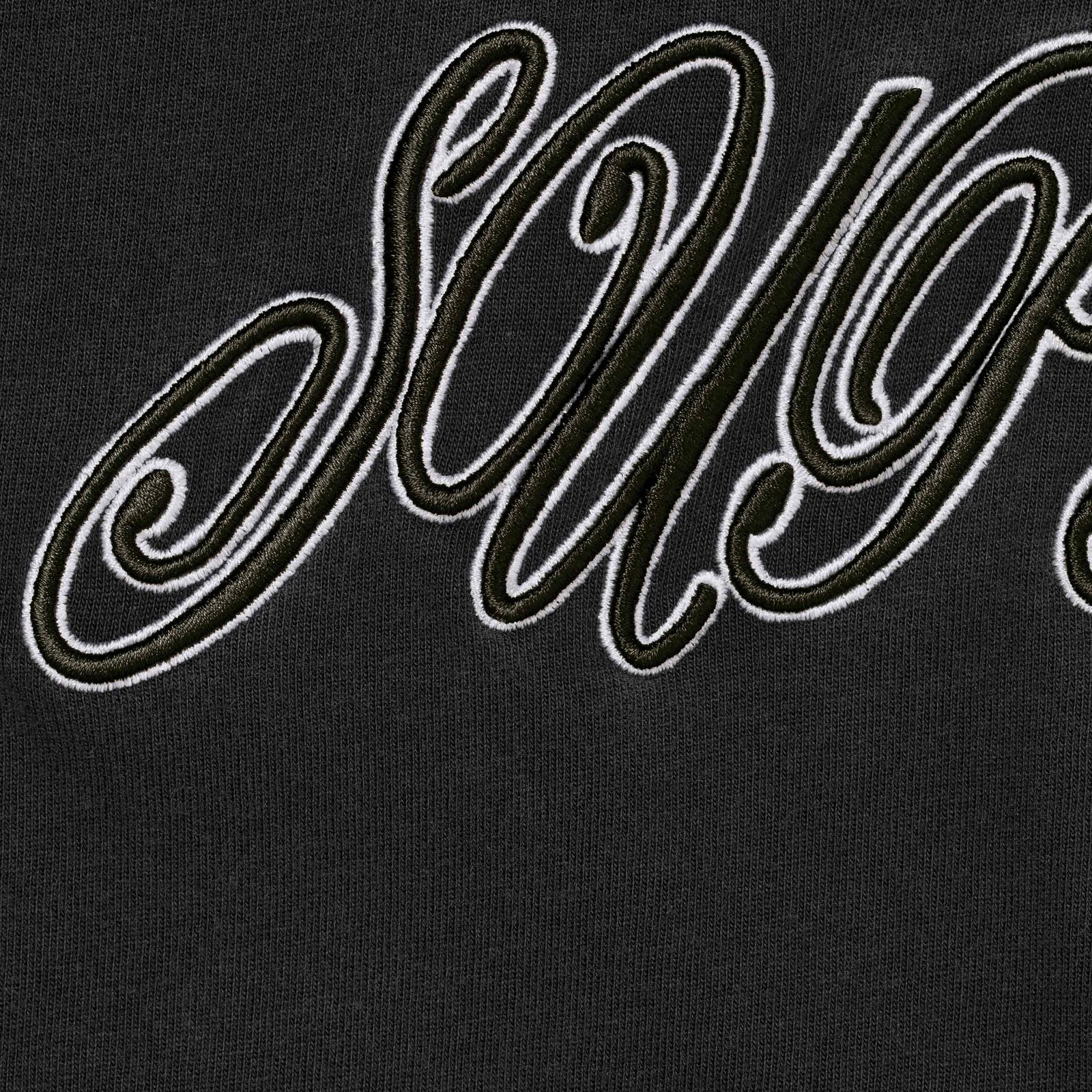 Raised Script S/S Top