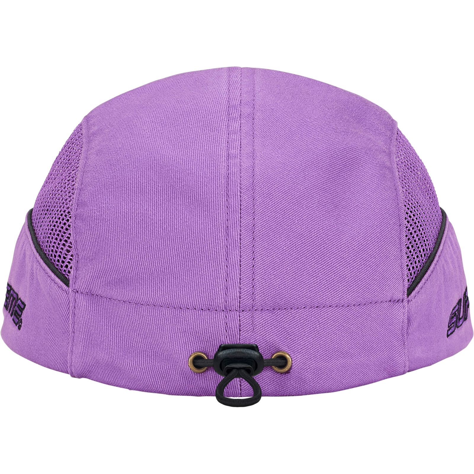 Side Mesh Piping Camp Cap