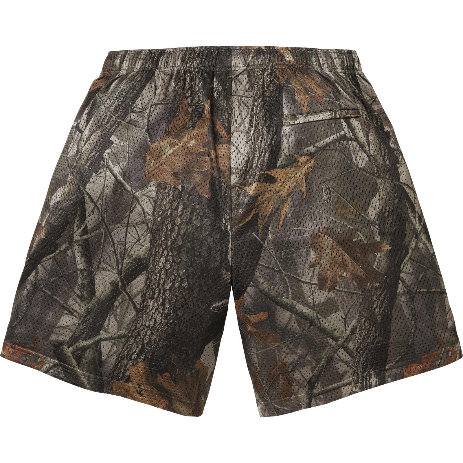 Rhinestone Mesh Short