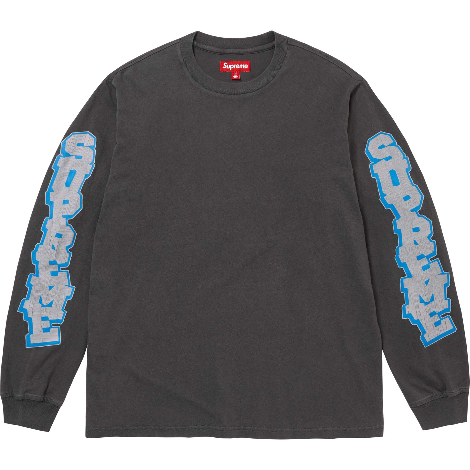 Cracked Sleeve L/S Top