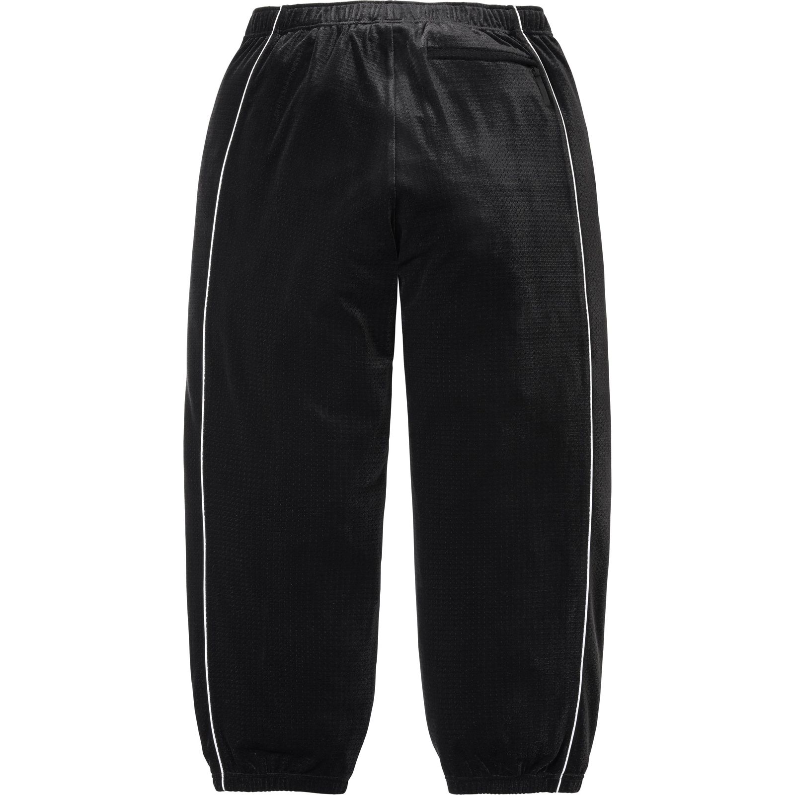 Velour Mesh Track Pant
