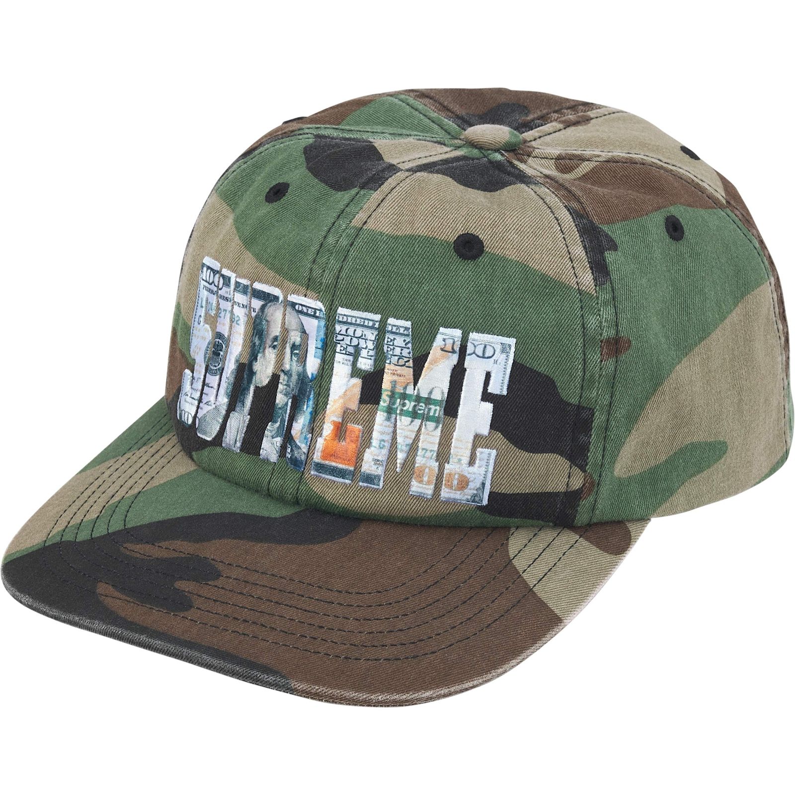 Embroidered Money Logo 6-Panel