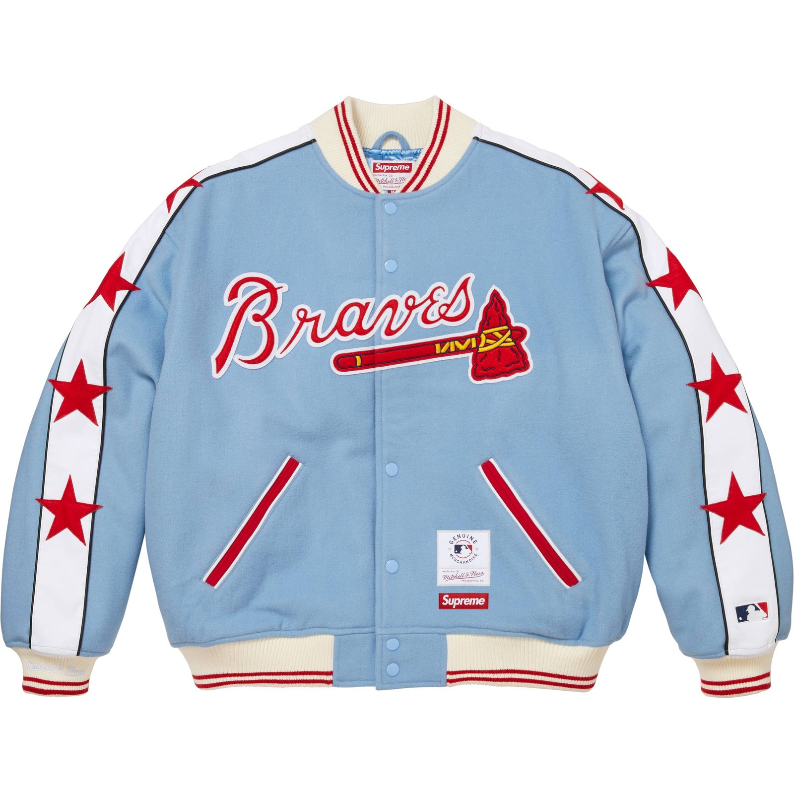 Supreme®/Mitchell & Ness® Teams Varsity Jacket