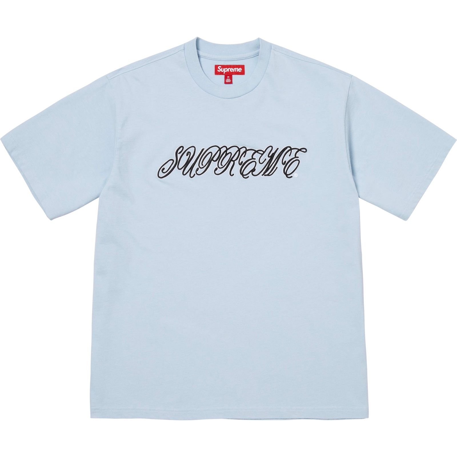 Raised Script S/S Top
