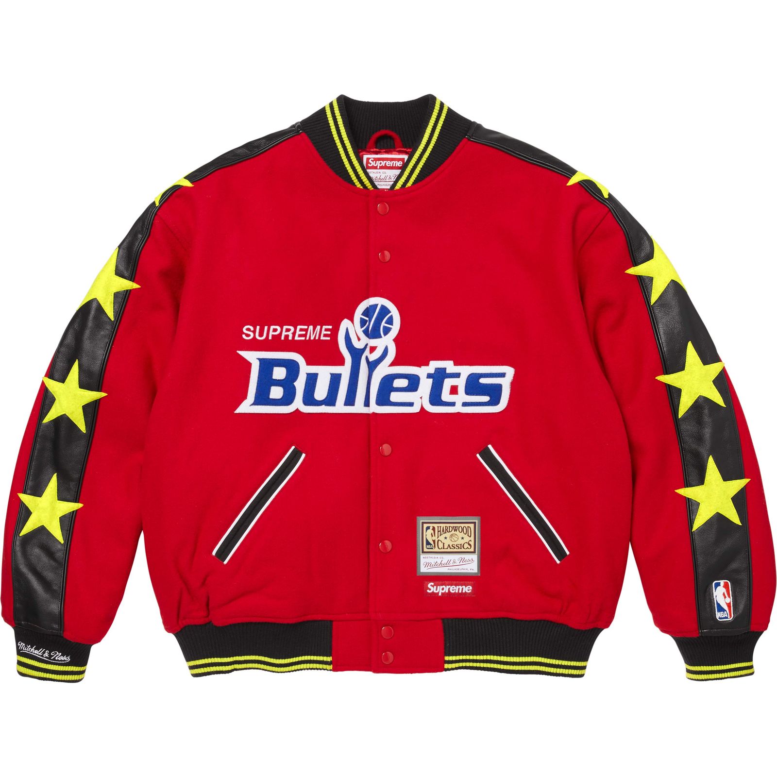 Supreme®/Mitchell & Ness® Teams Varsity Jacket